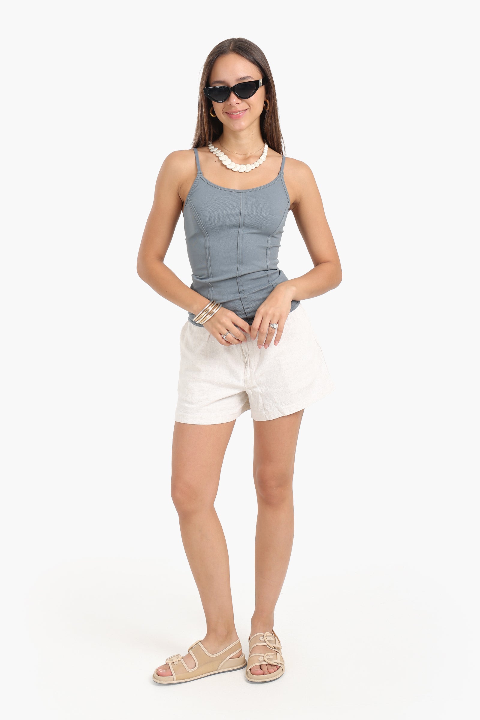 Seamless Microfiber Corset Top