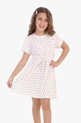 Girly Strawberry Print Nightgown