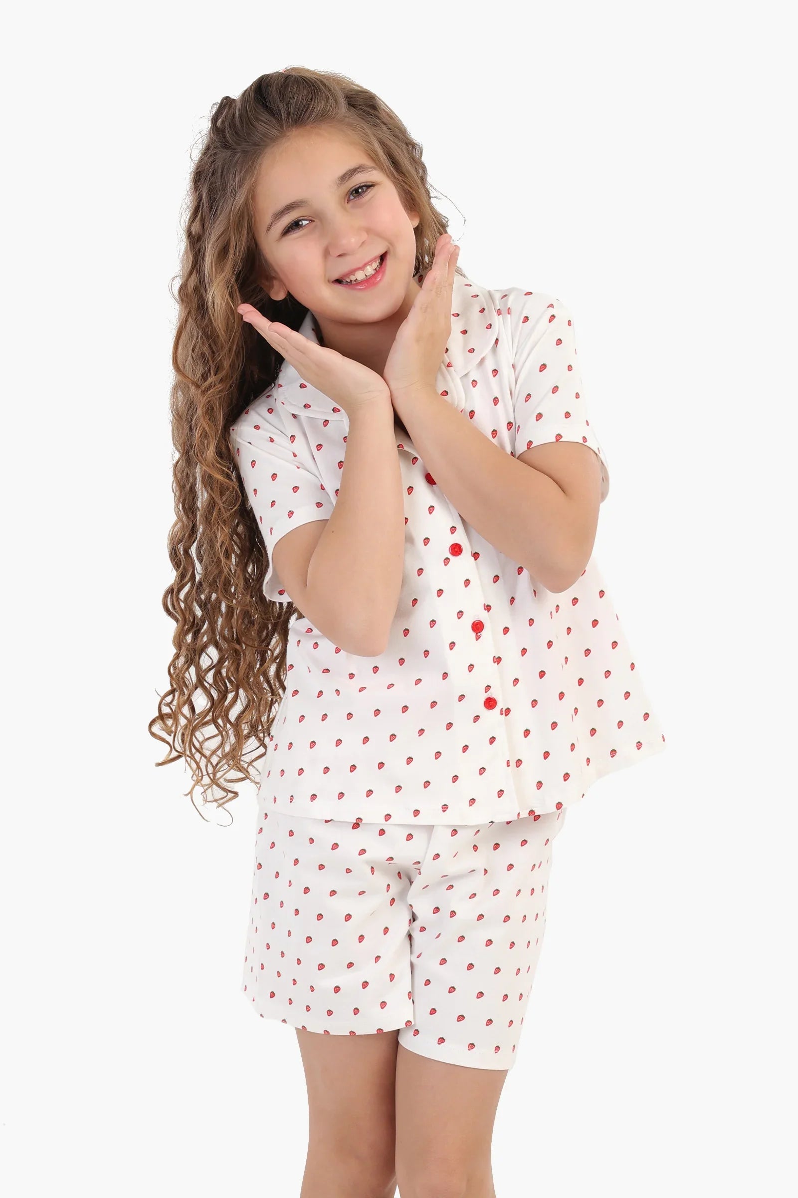 Girly Pyjama Set + Sleeping Mask