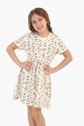 Girly Bananas Print Nightgown