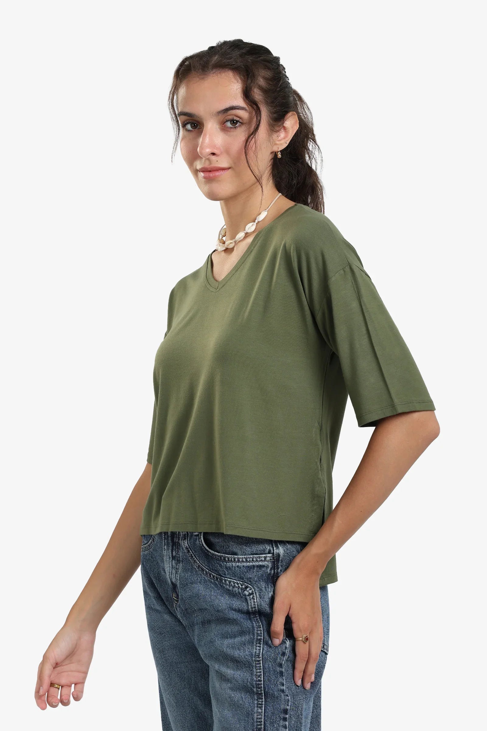 Relaxed Viscose Top