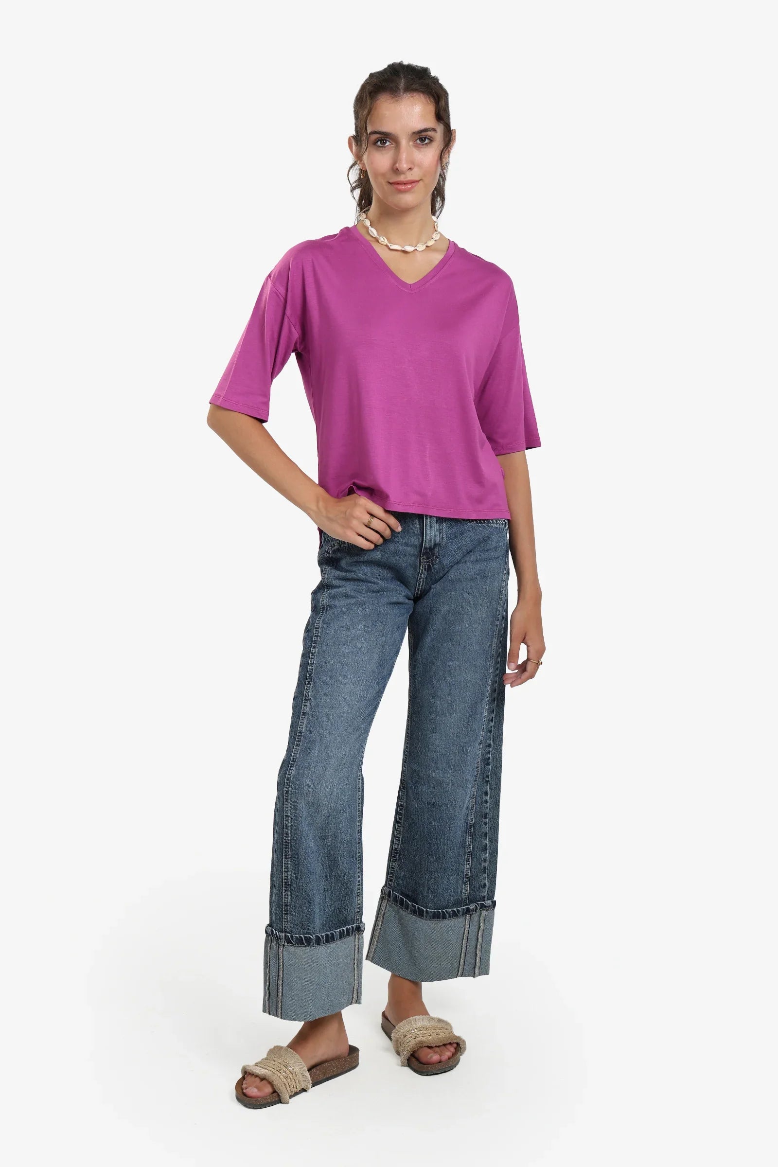 Relaxed Viscose Top