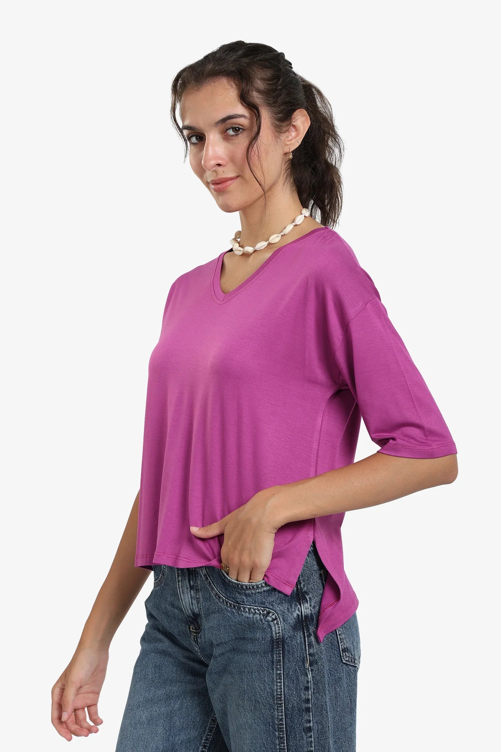 Relaxed Viscose Top