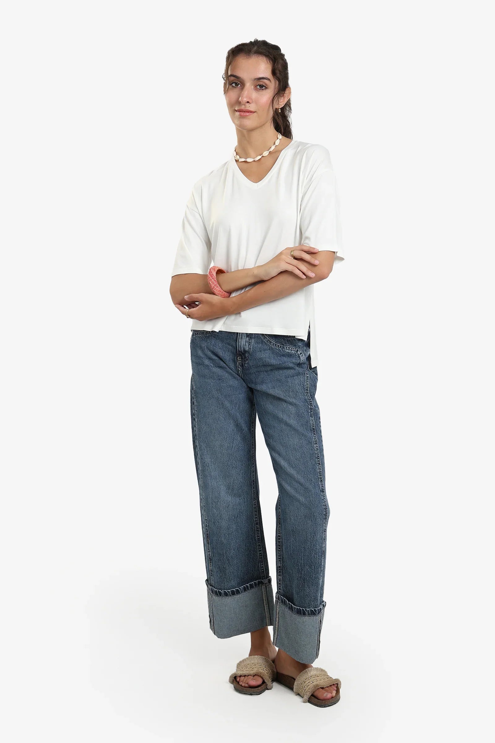 Relaxed Viscose Top