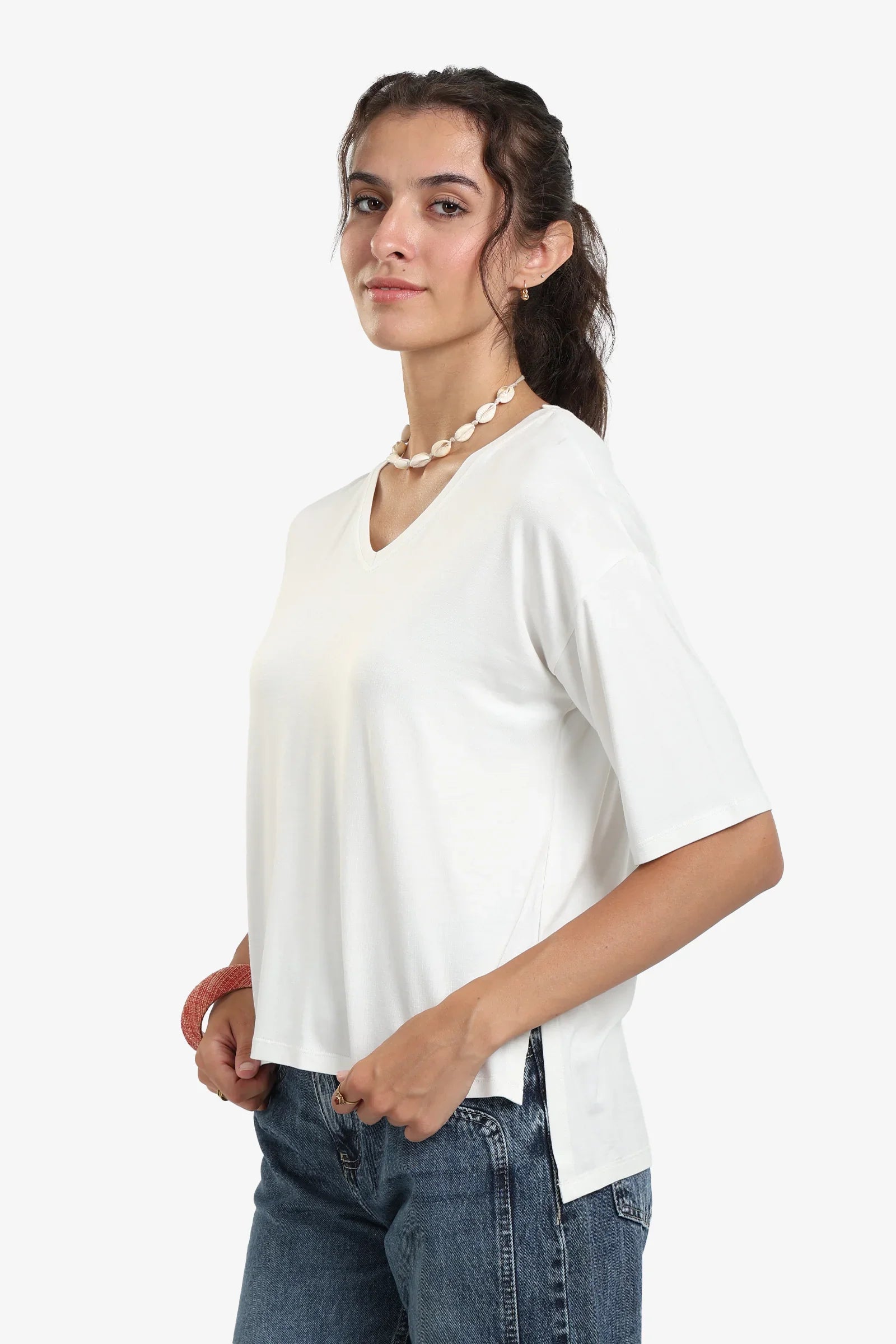 Relaxed Viscose Top