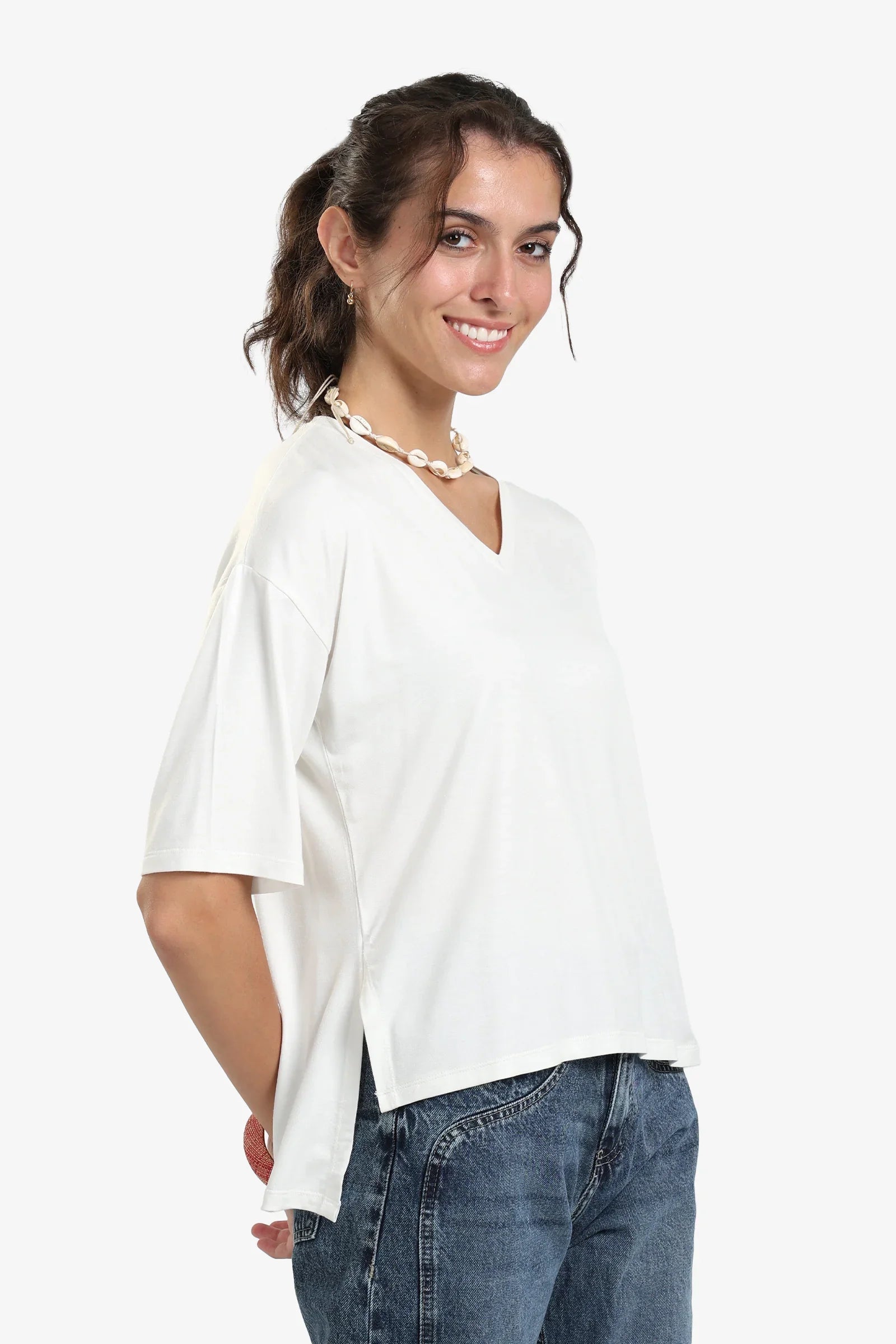 Relaxed Viscose Top