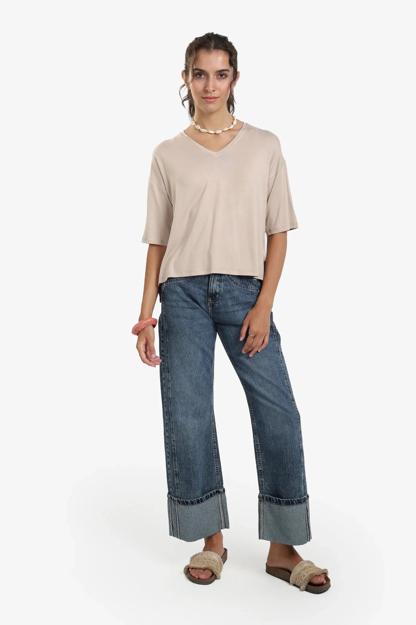 Relaxed Viscose Top