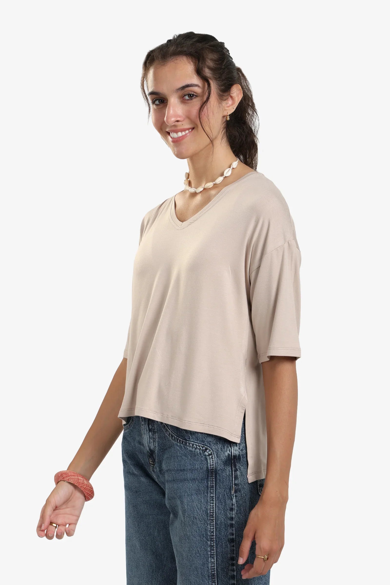 Relaxed Viscose Top