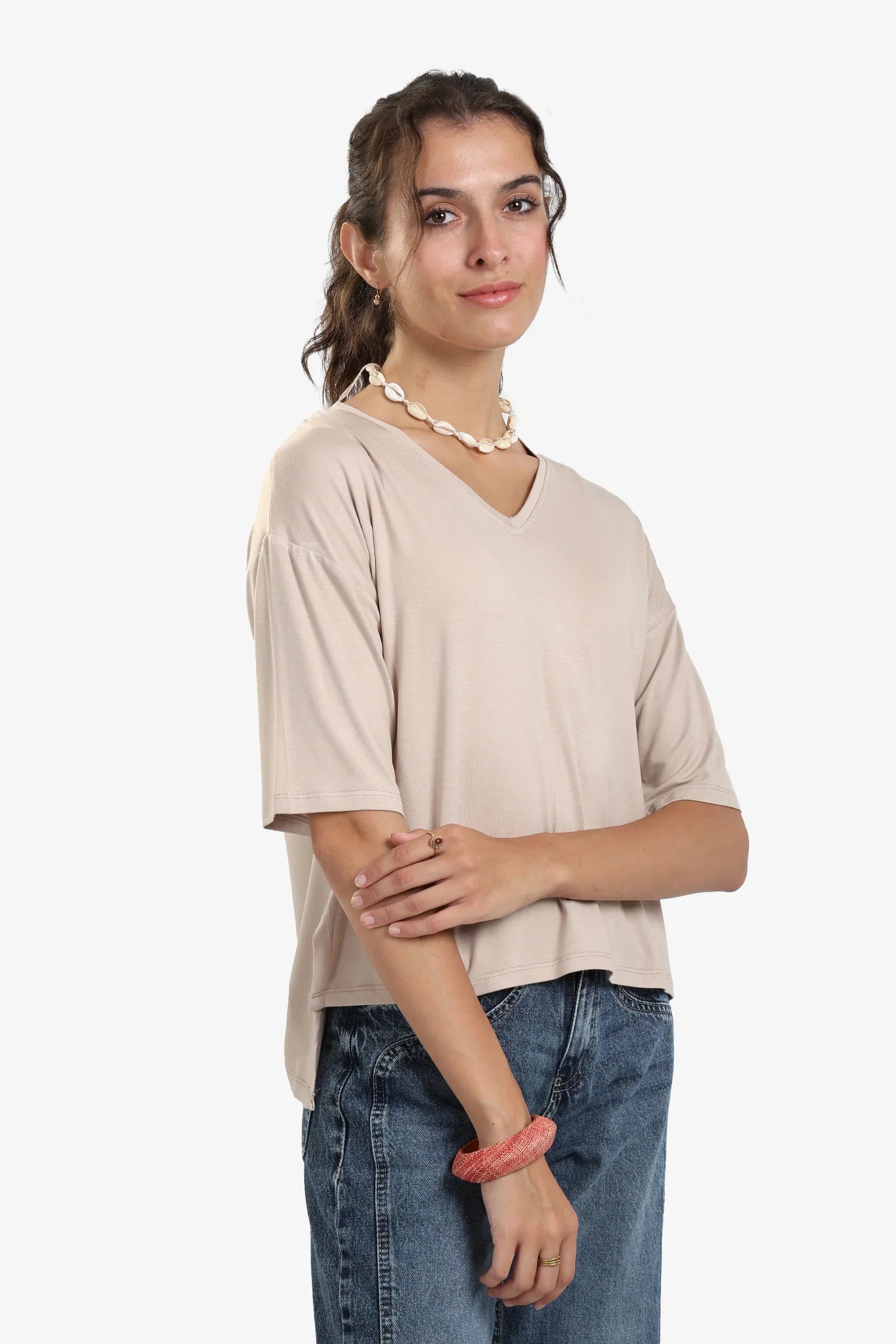 Relaxed Viscose Top