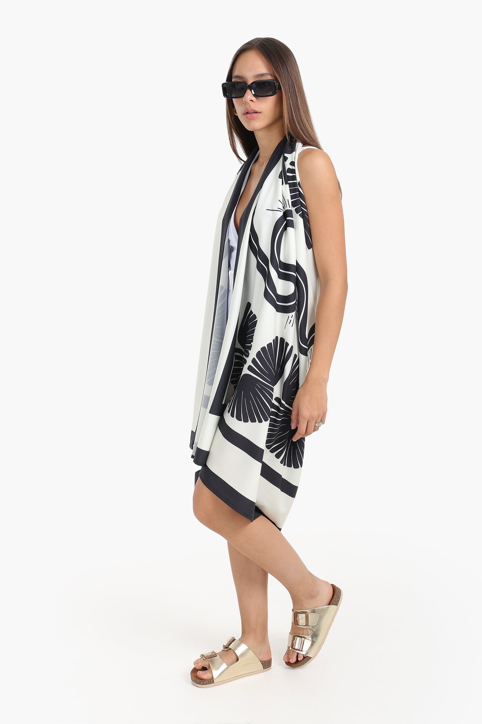 Printed Beach Sarong Wrap