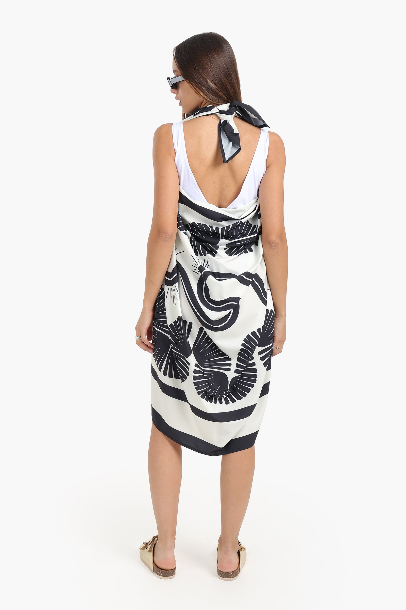 Printed Beach Sarong Wrap