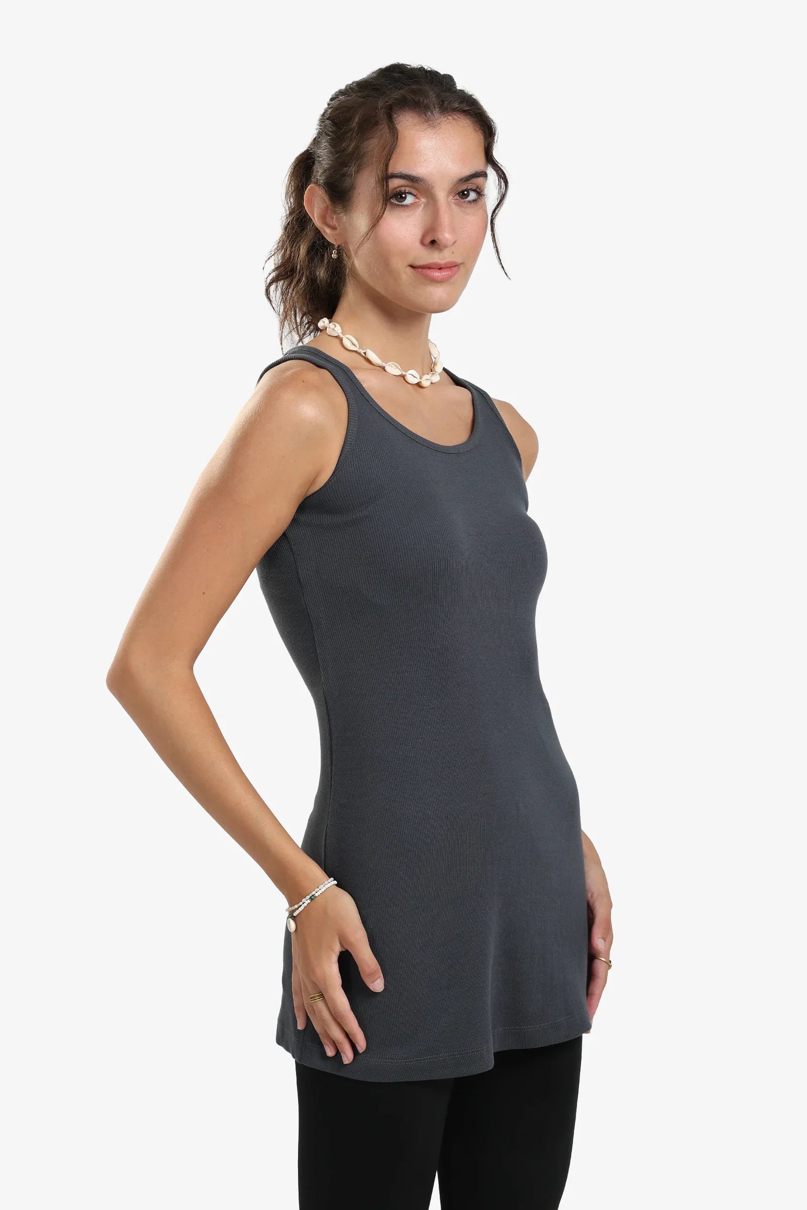 Long Slim Fit Top