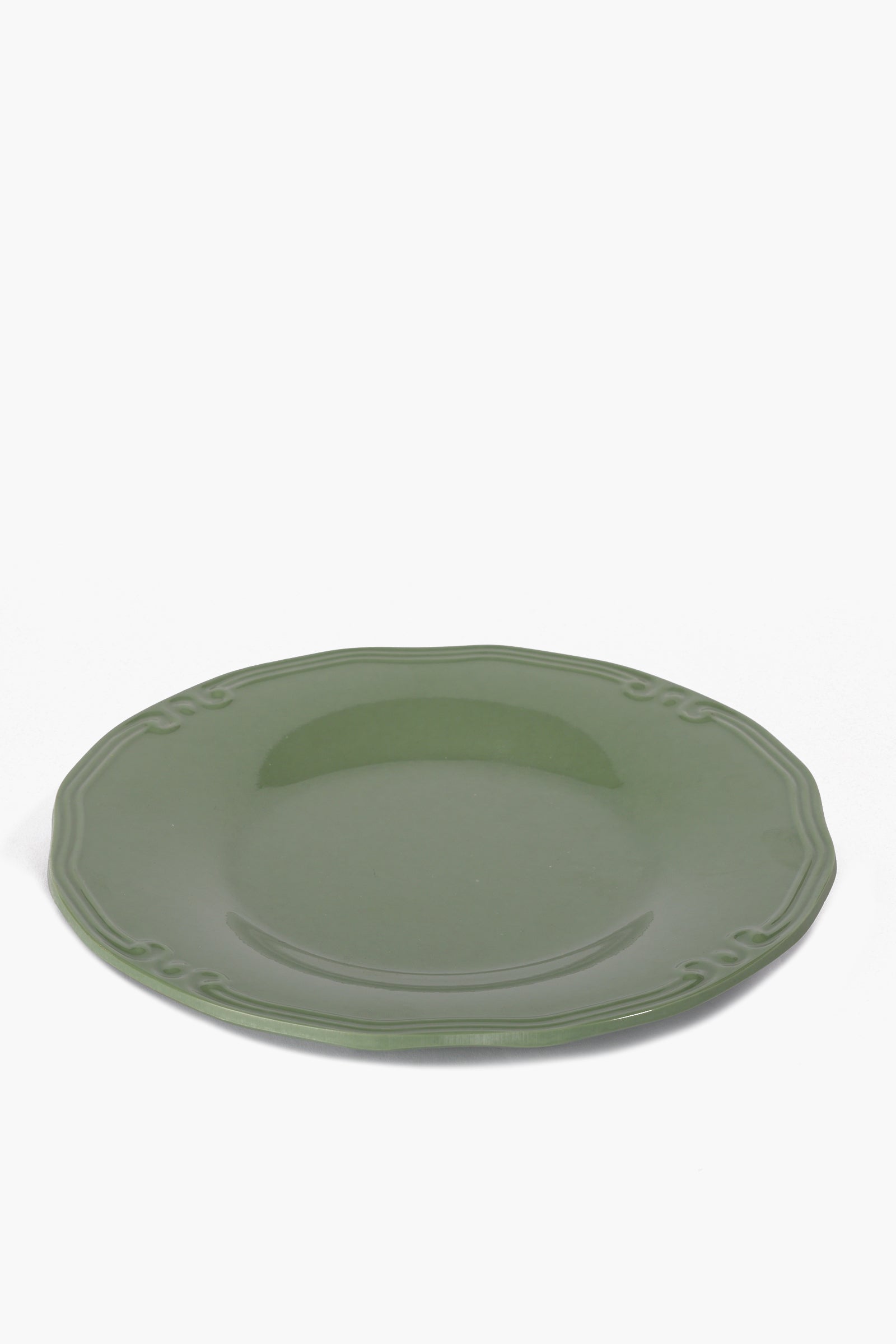 Dinner Plate with Decorative Edge - 21cm
