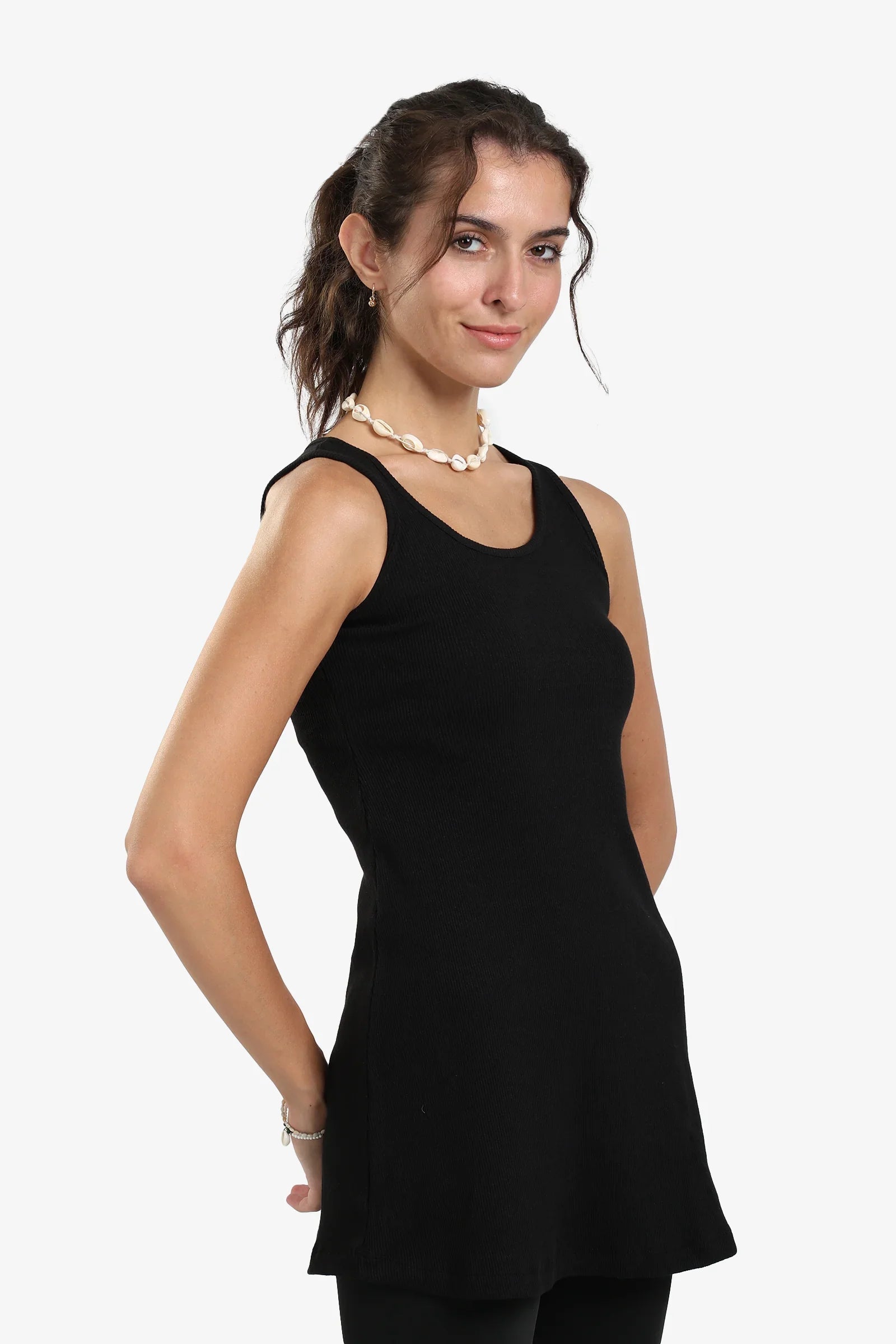 Long Slim Fit Top