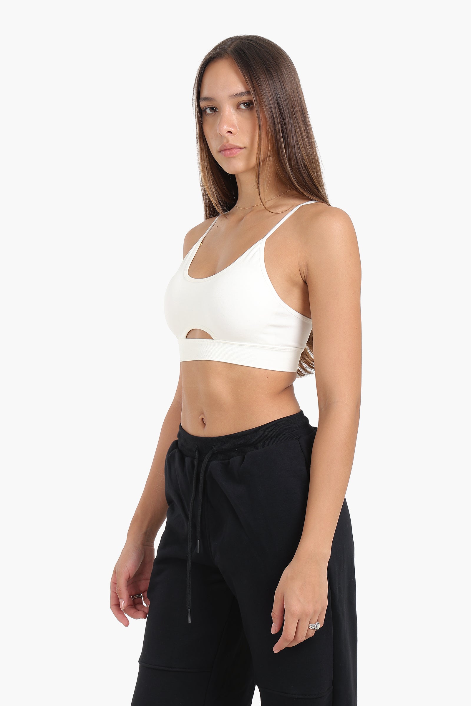 Keyhole Slip-On Bra