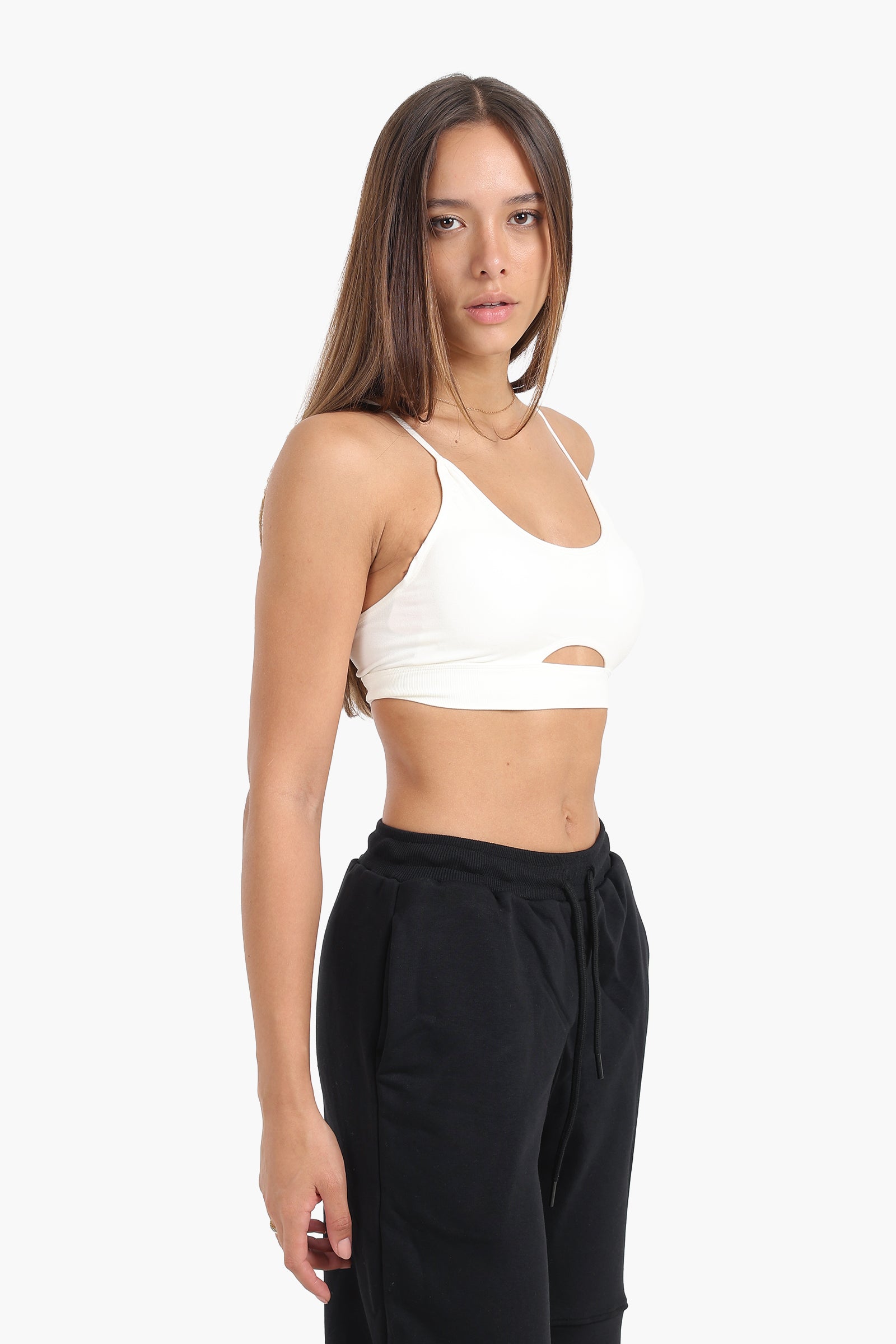 Keyhole Slip-On Bra