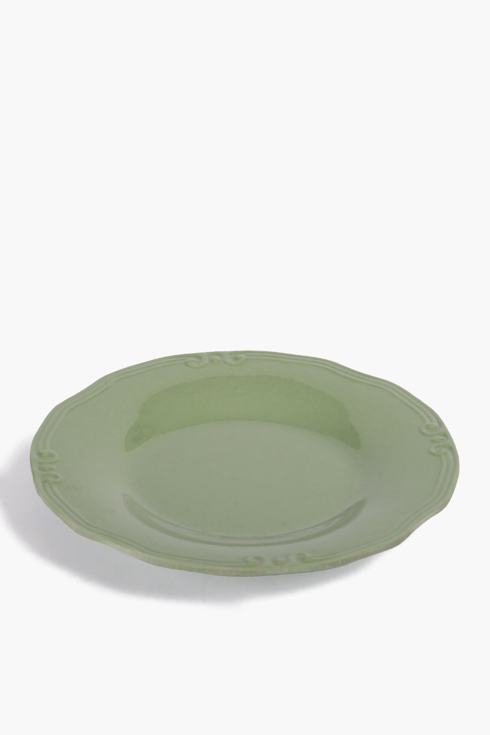 Side Plate with Decorative Edge - 17cm