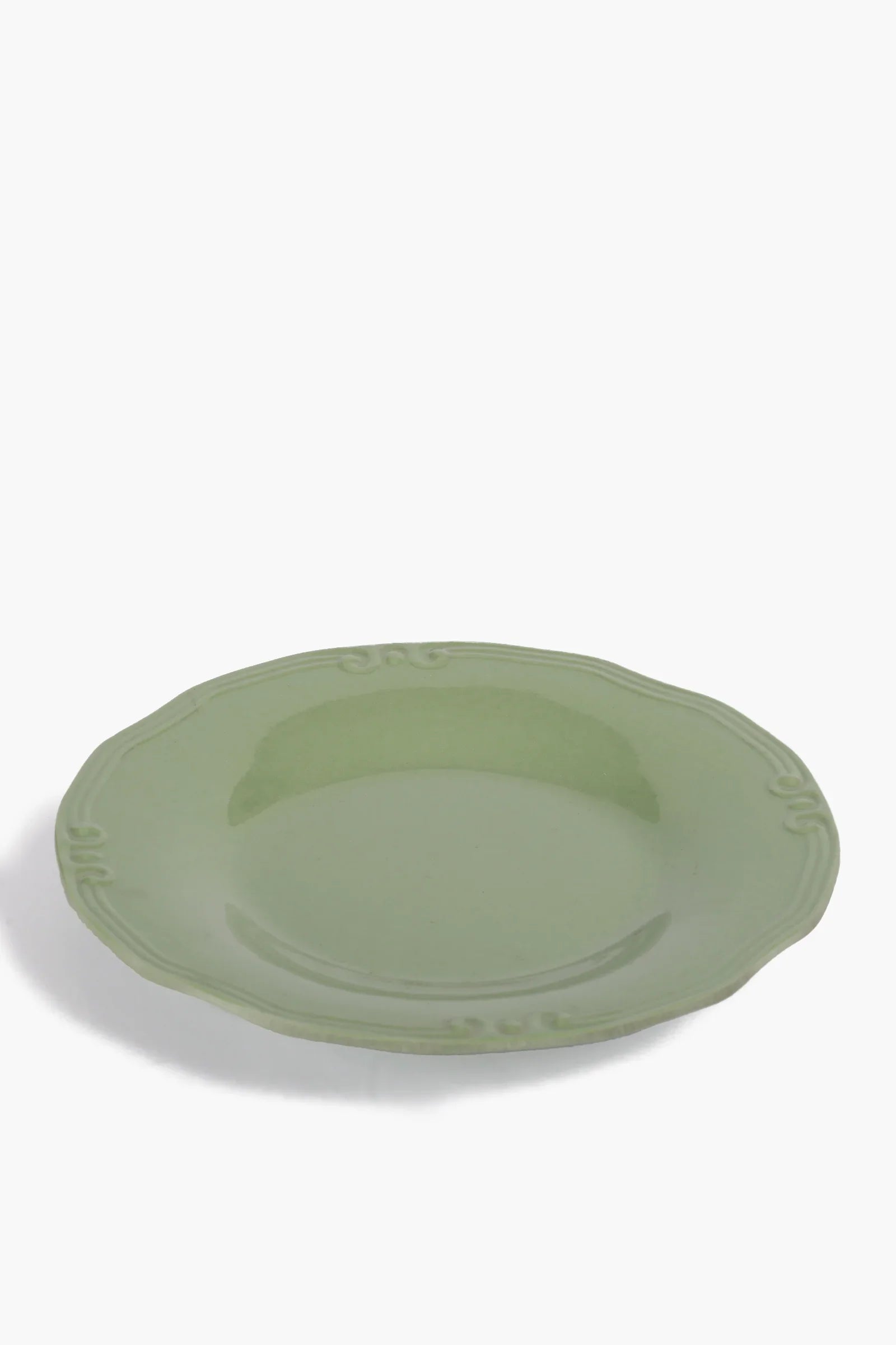 Side Plate with Decorative Edge - 17cm