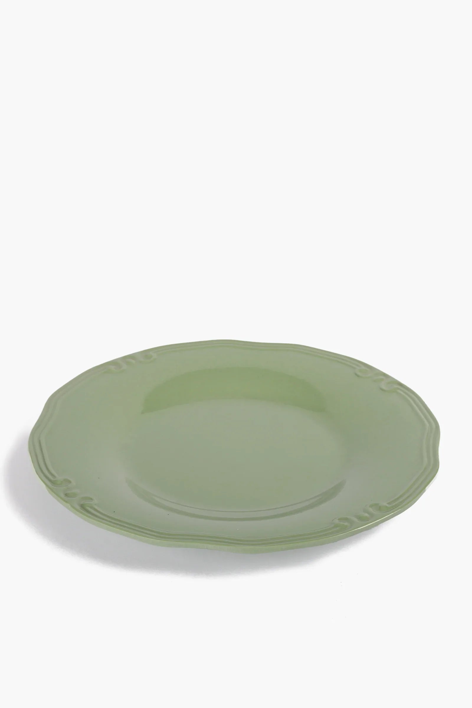 Dinner Plate with Decorative Edge - 27cm