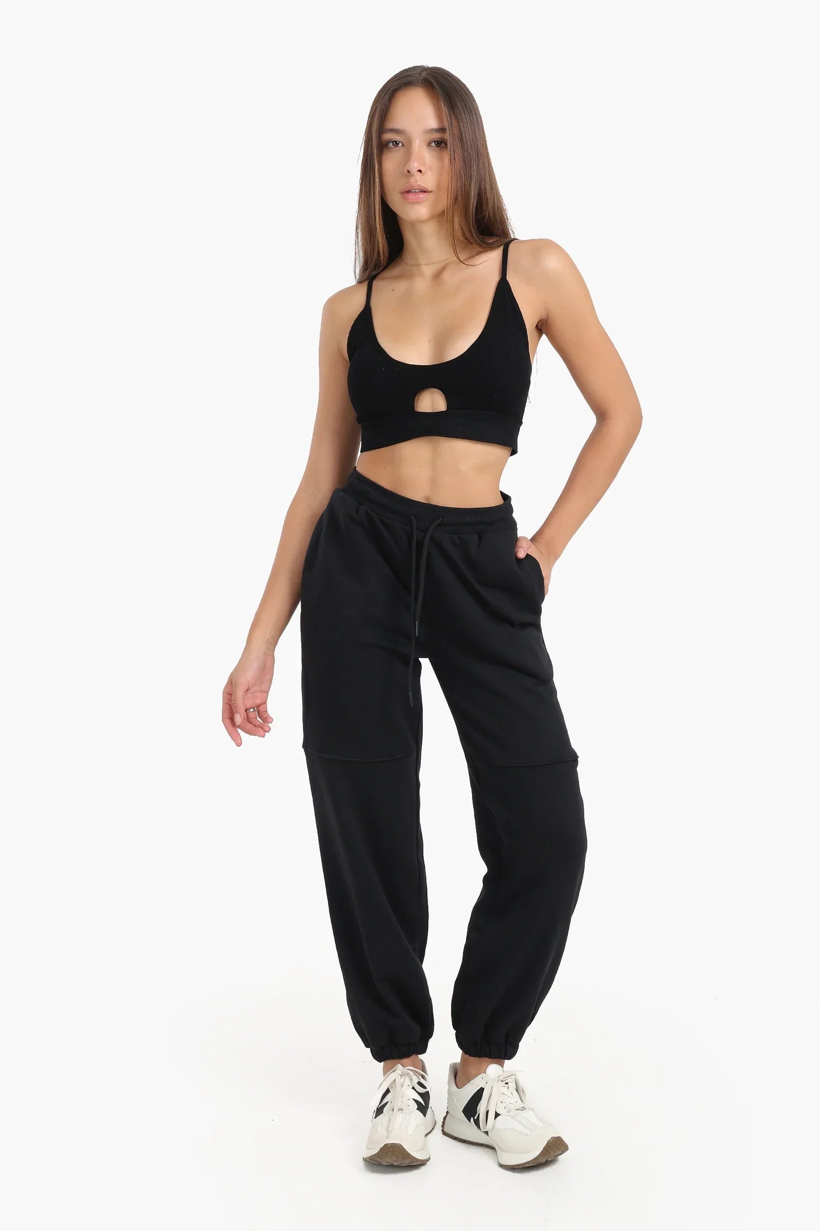 Soft Bra with Keyhole Design