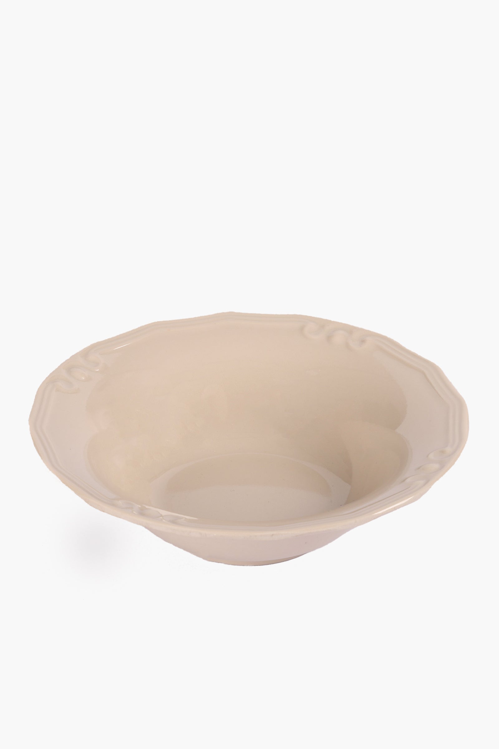 Bowl with Decorative Edge -15cm