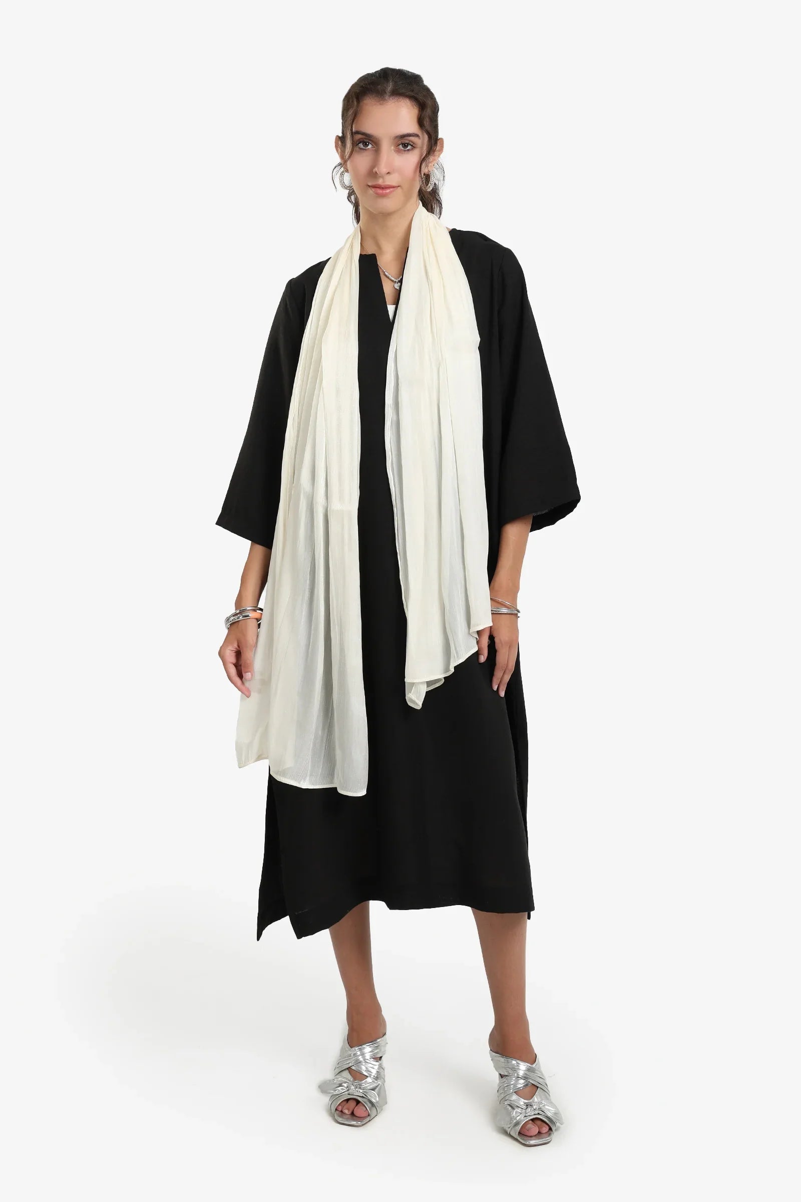 Organza Crinkle Scarf