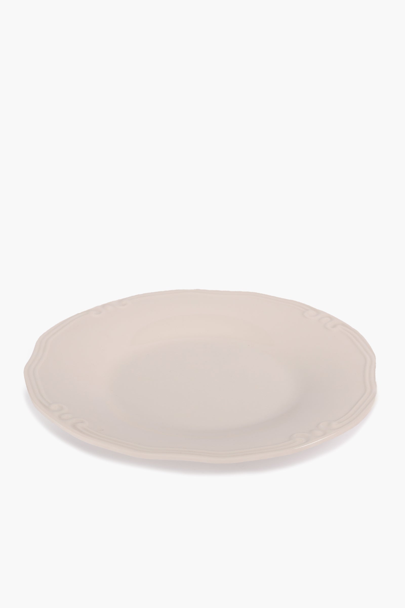 Dinner Plate with Decorative Edge - 27cm