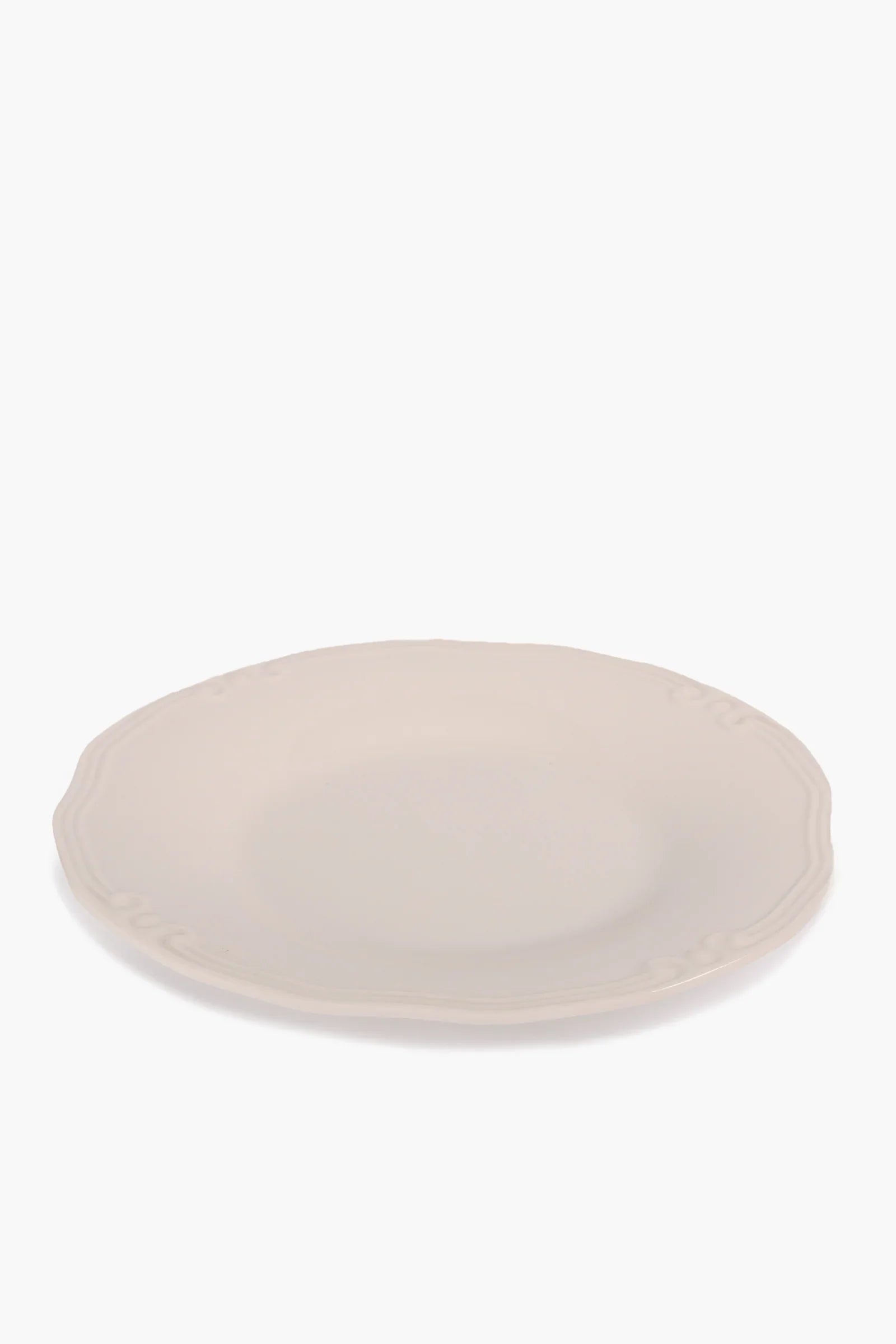 Dinner Plate with Decorative Edge - 27cm