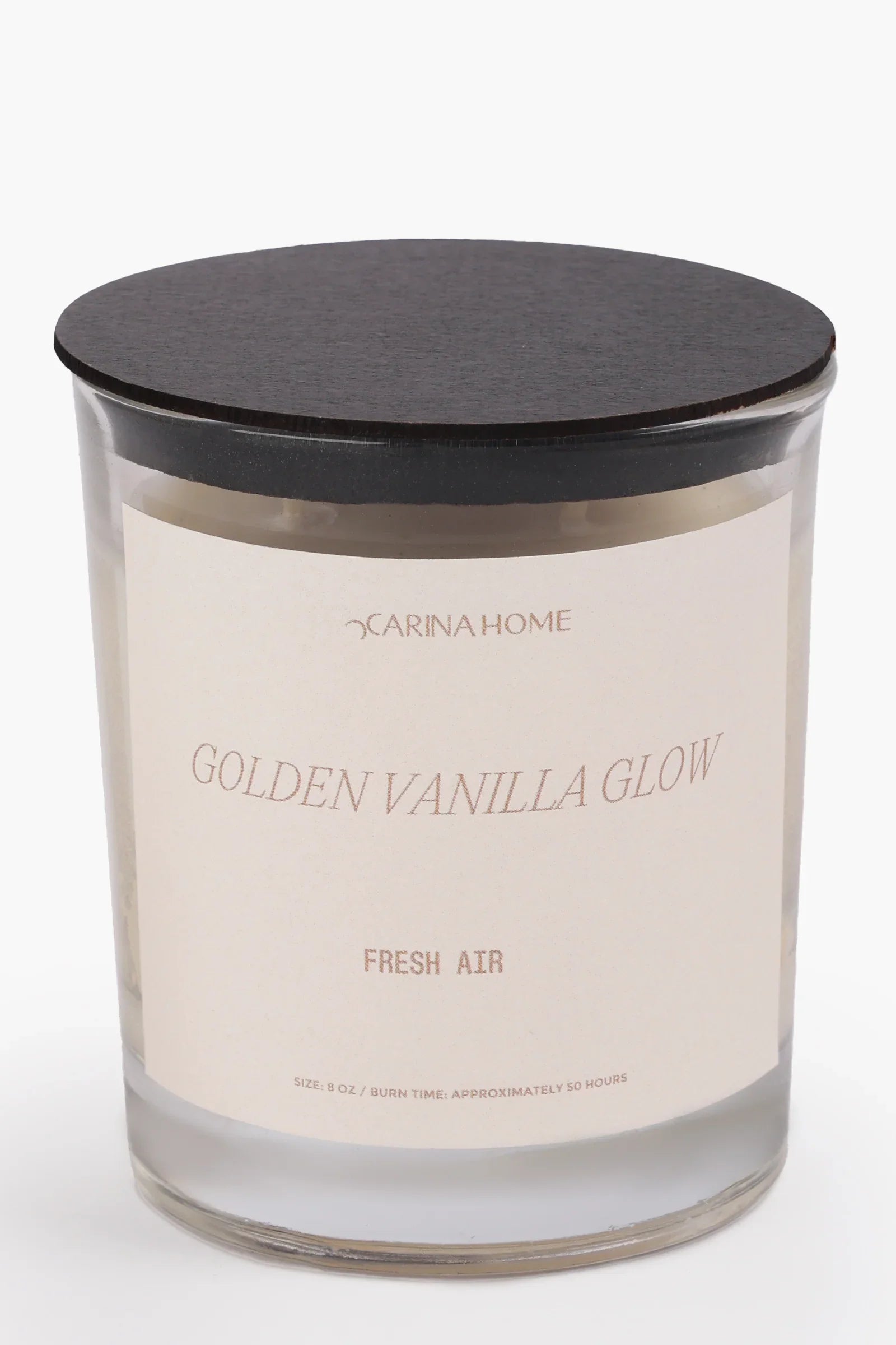 Vanilla Glow Candle Jar - 8oz