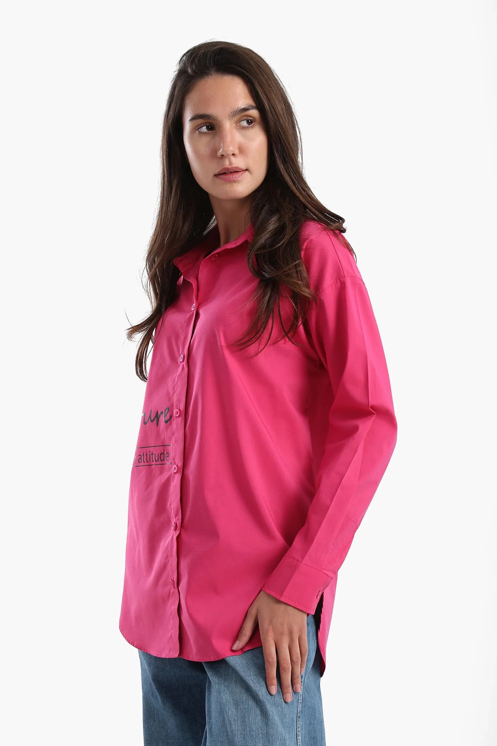 One Side Printed Shirt