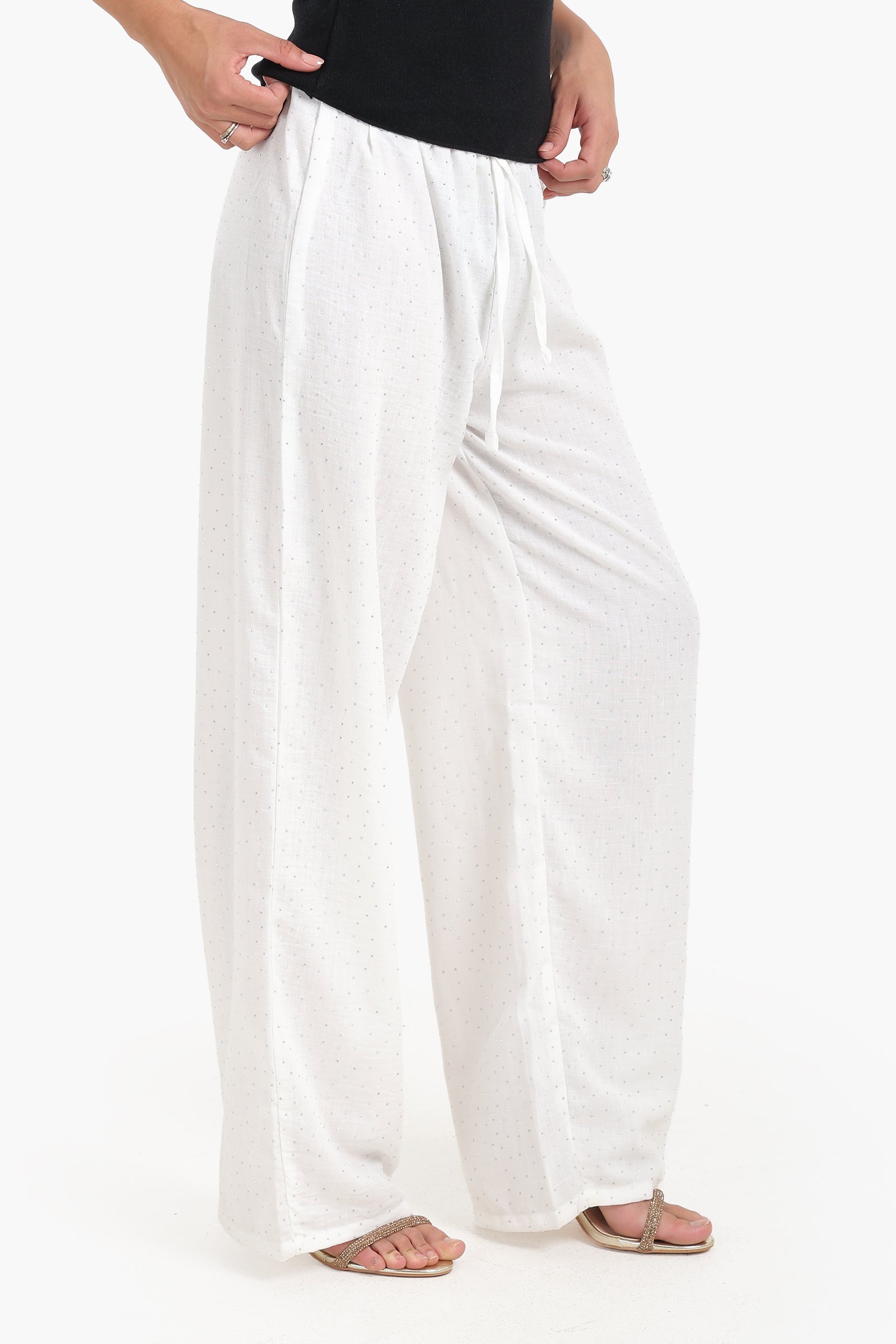 Pants with Small Studs