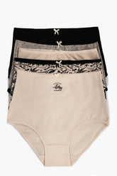 Pack of 5 Colored Full Brief Panties