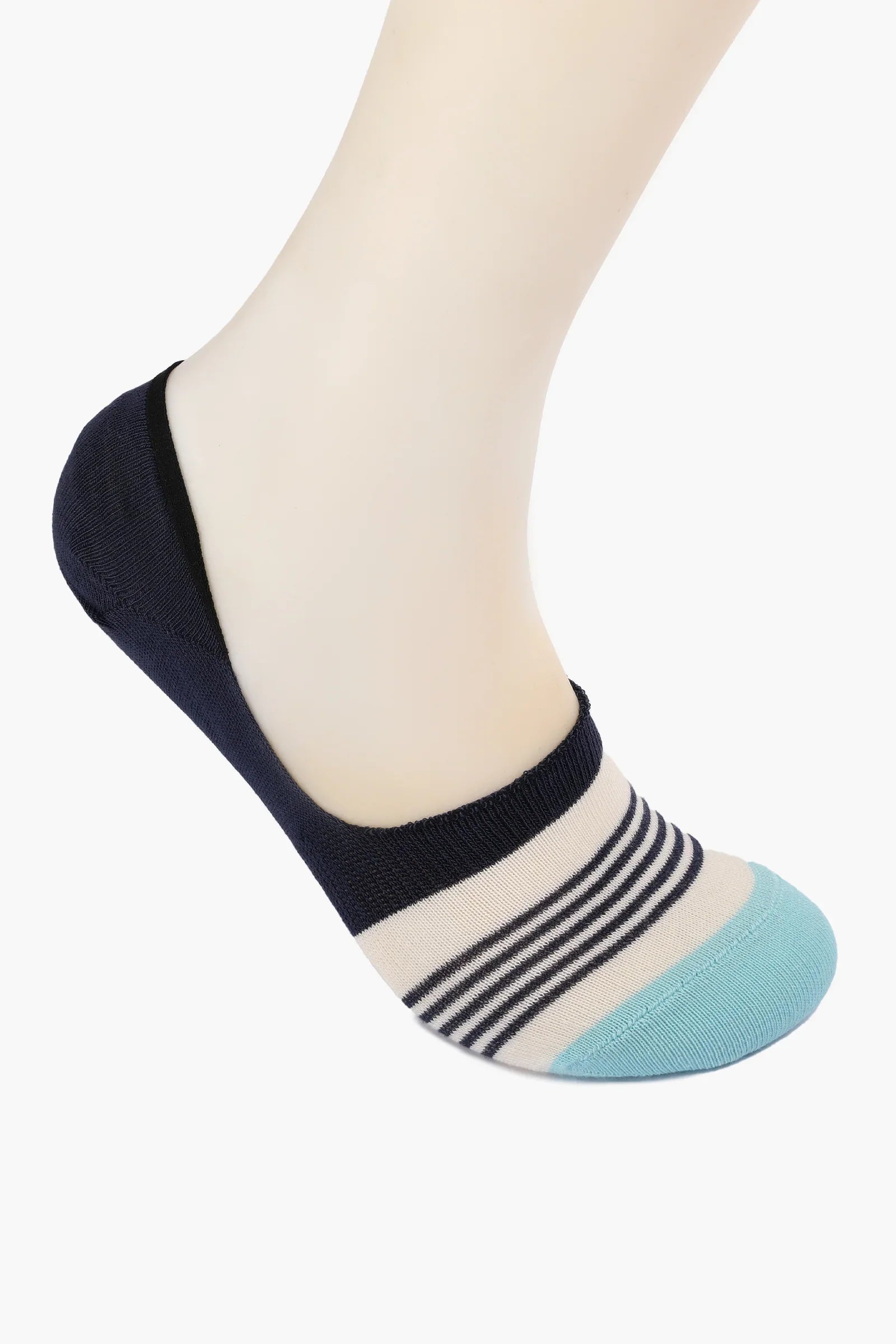 Cotton Invisible Socks - 3 Pairs