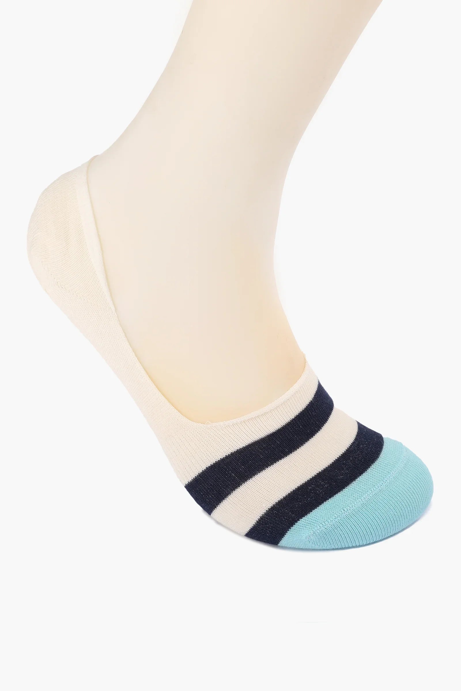 Cotton Invisible Socks - 3 Pairs