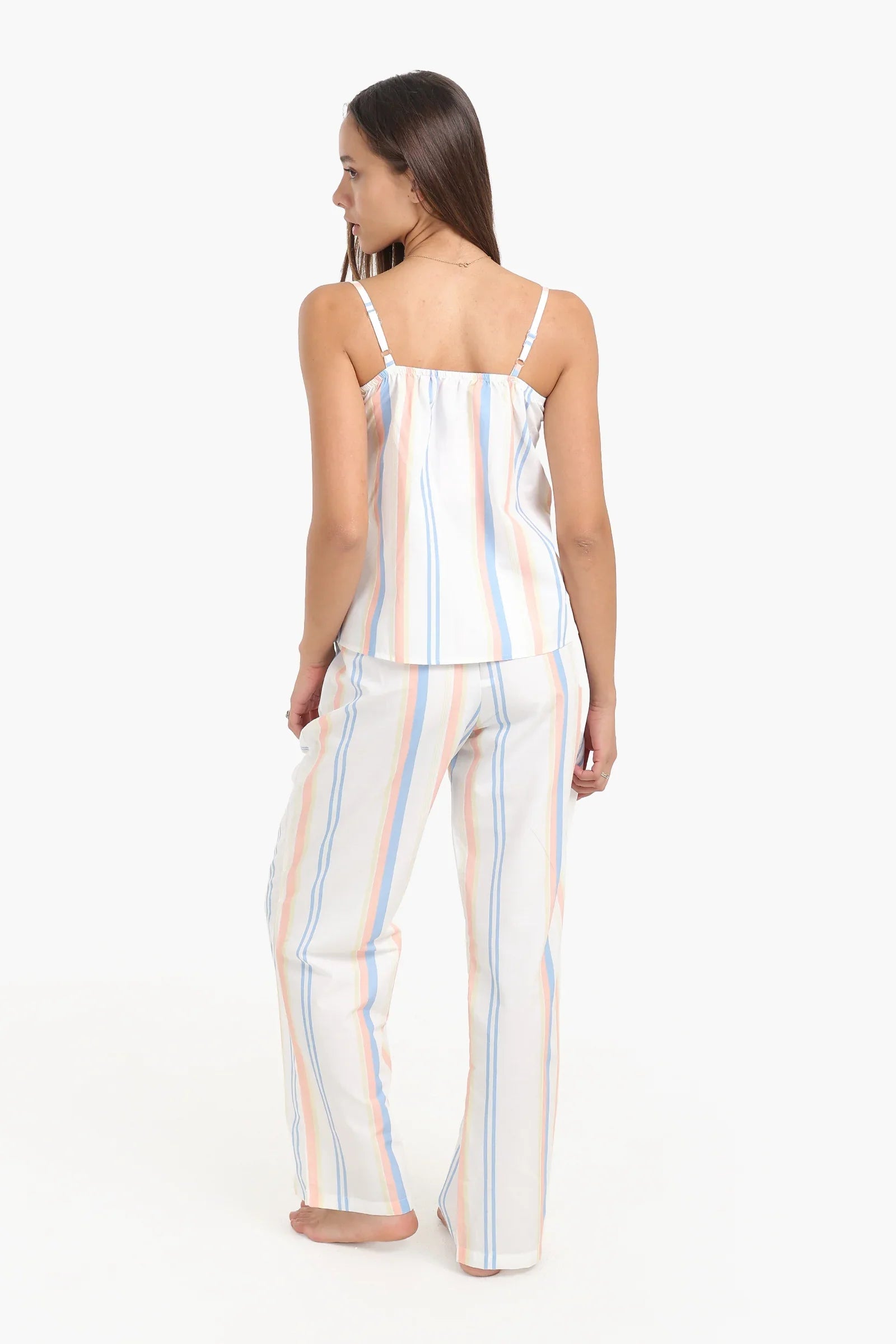 Colored Stripes Pyjama Set