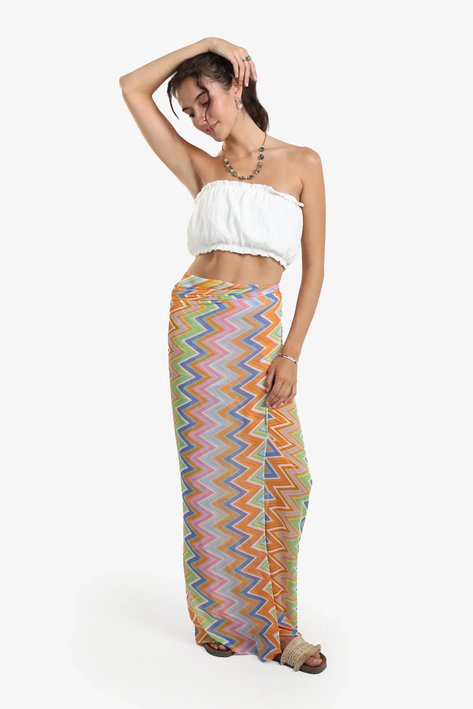 Zigzag Beach Sarong Wrap