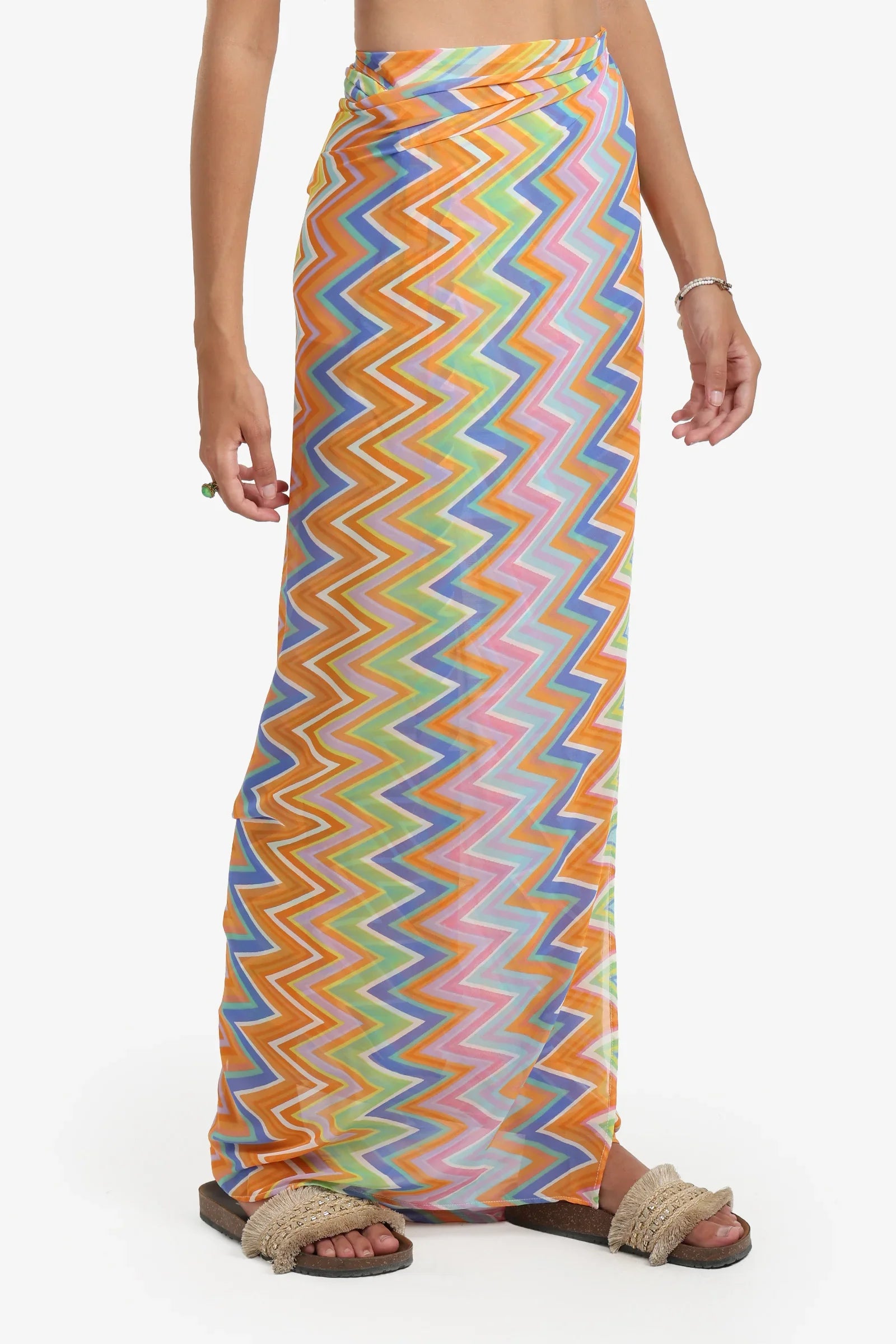 Zigzag Beach Sarong Wrap