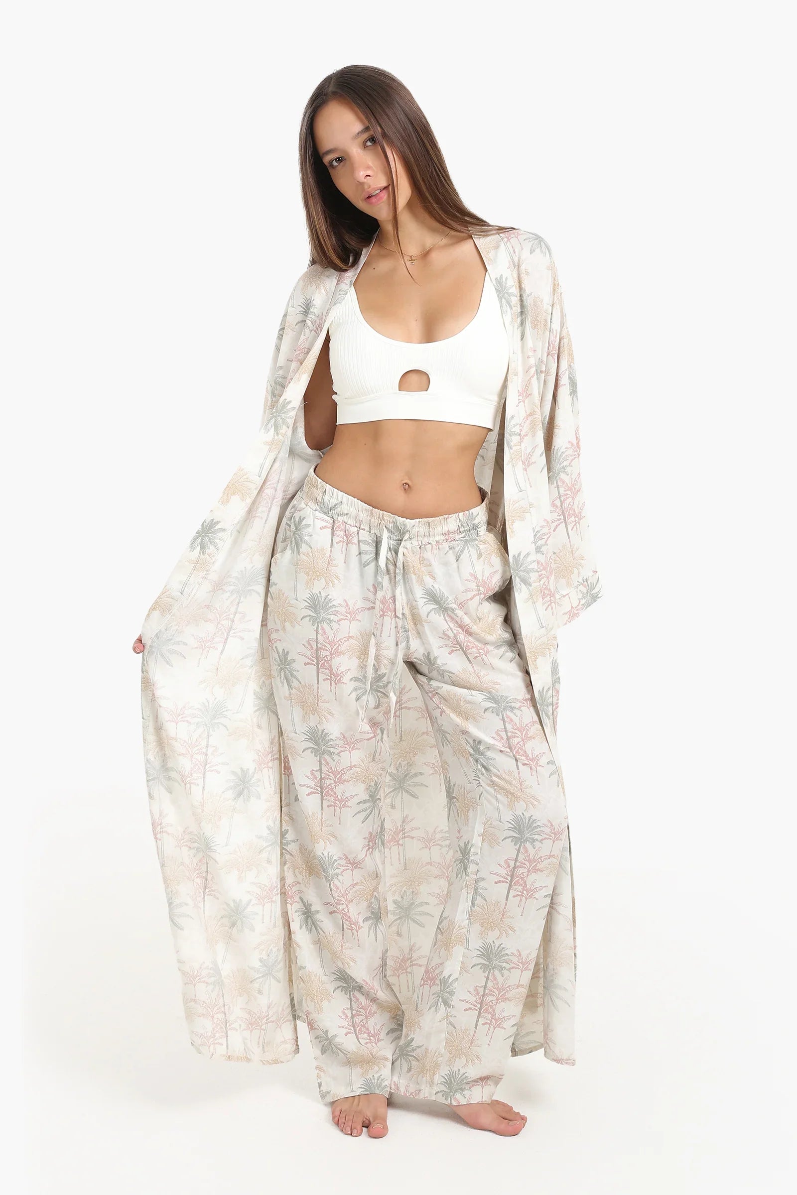 Palm Printed Pyjama Pants