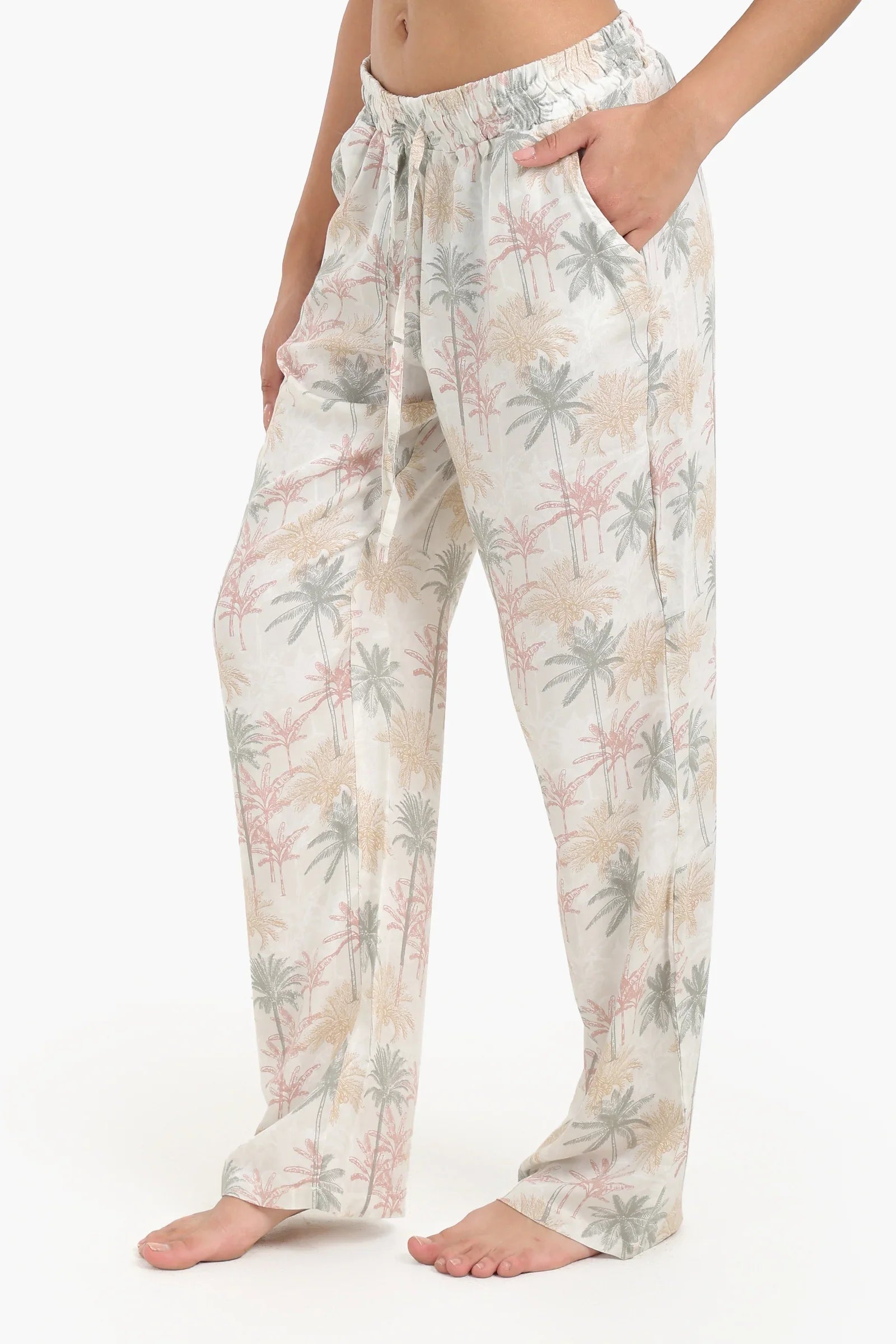 Palm Printed Pyjama Pants