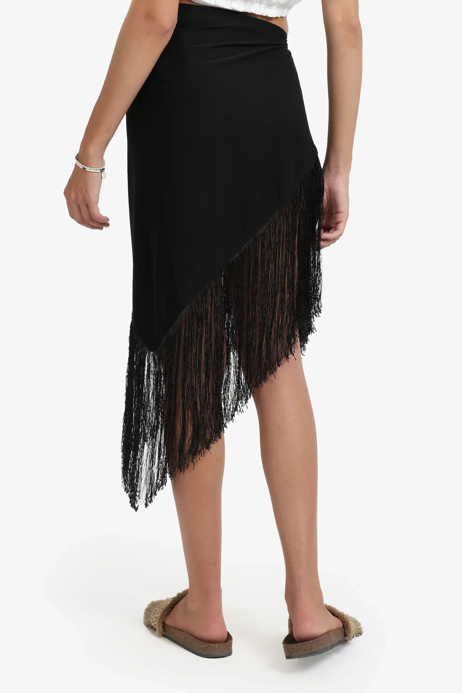 Fringe Beach Sarong Wrap