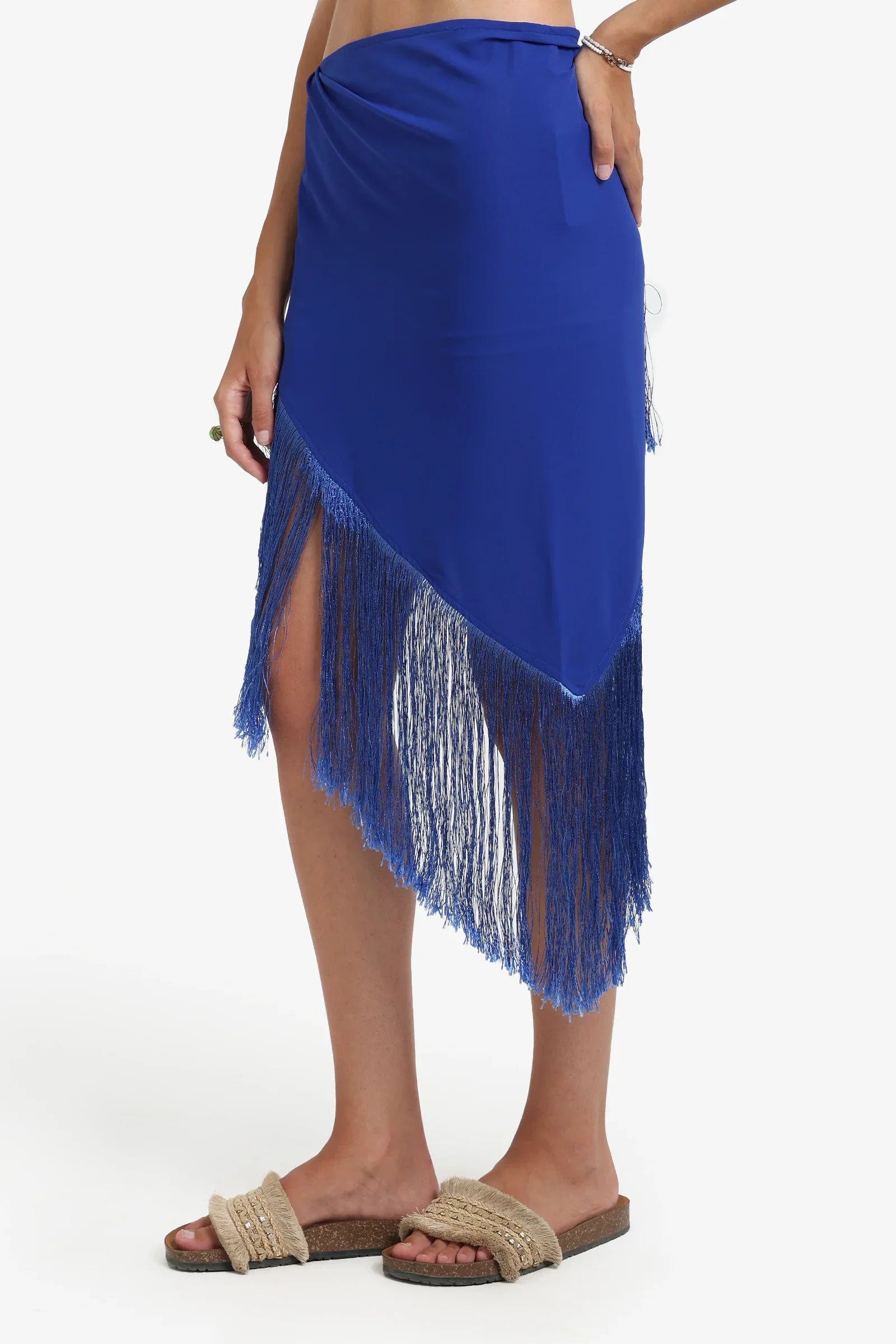 Fringe Beach Sarong Wrap