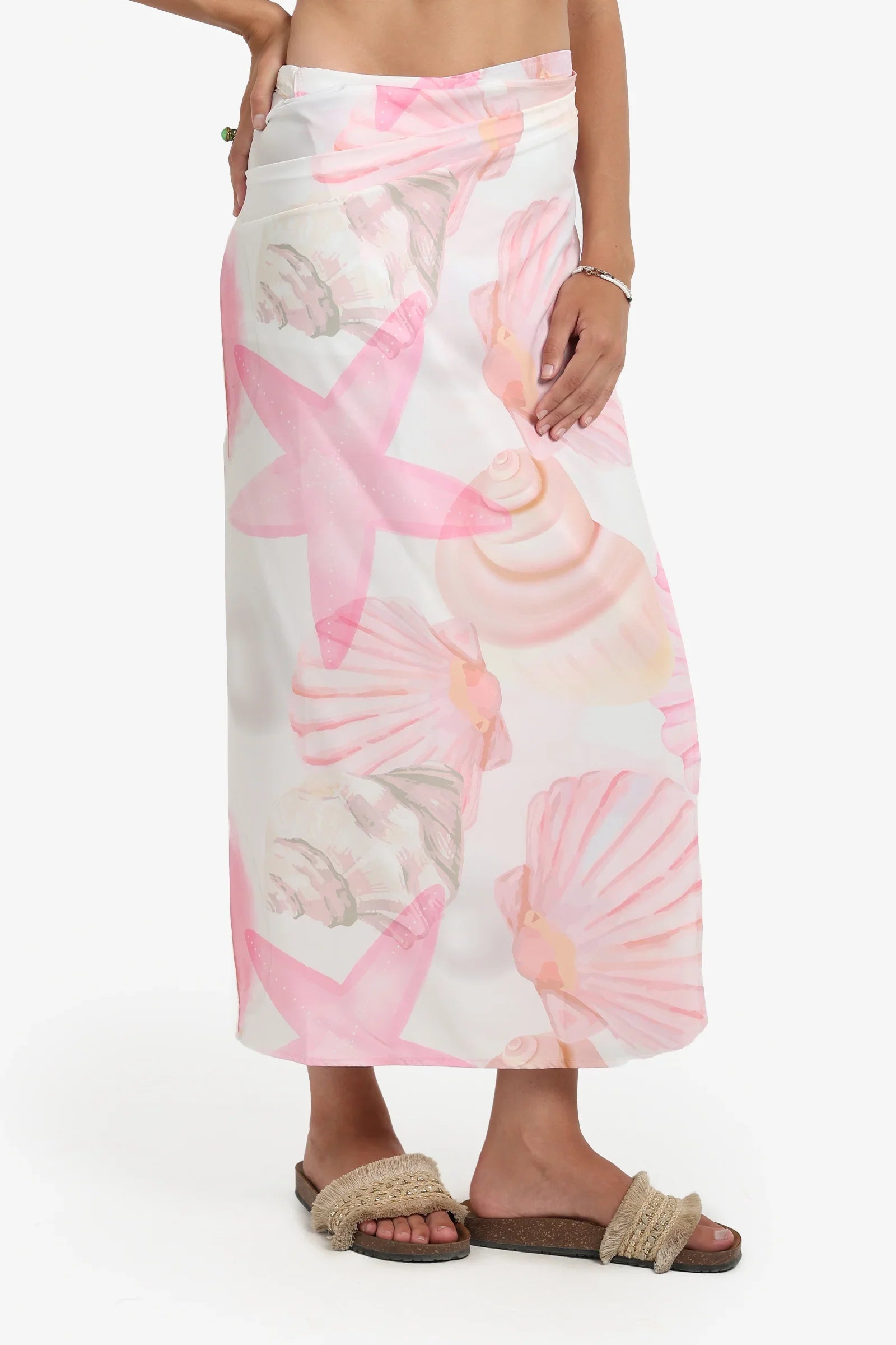 Seashell Beach Sarong Wrap