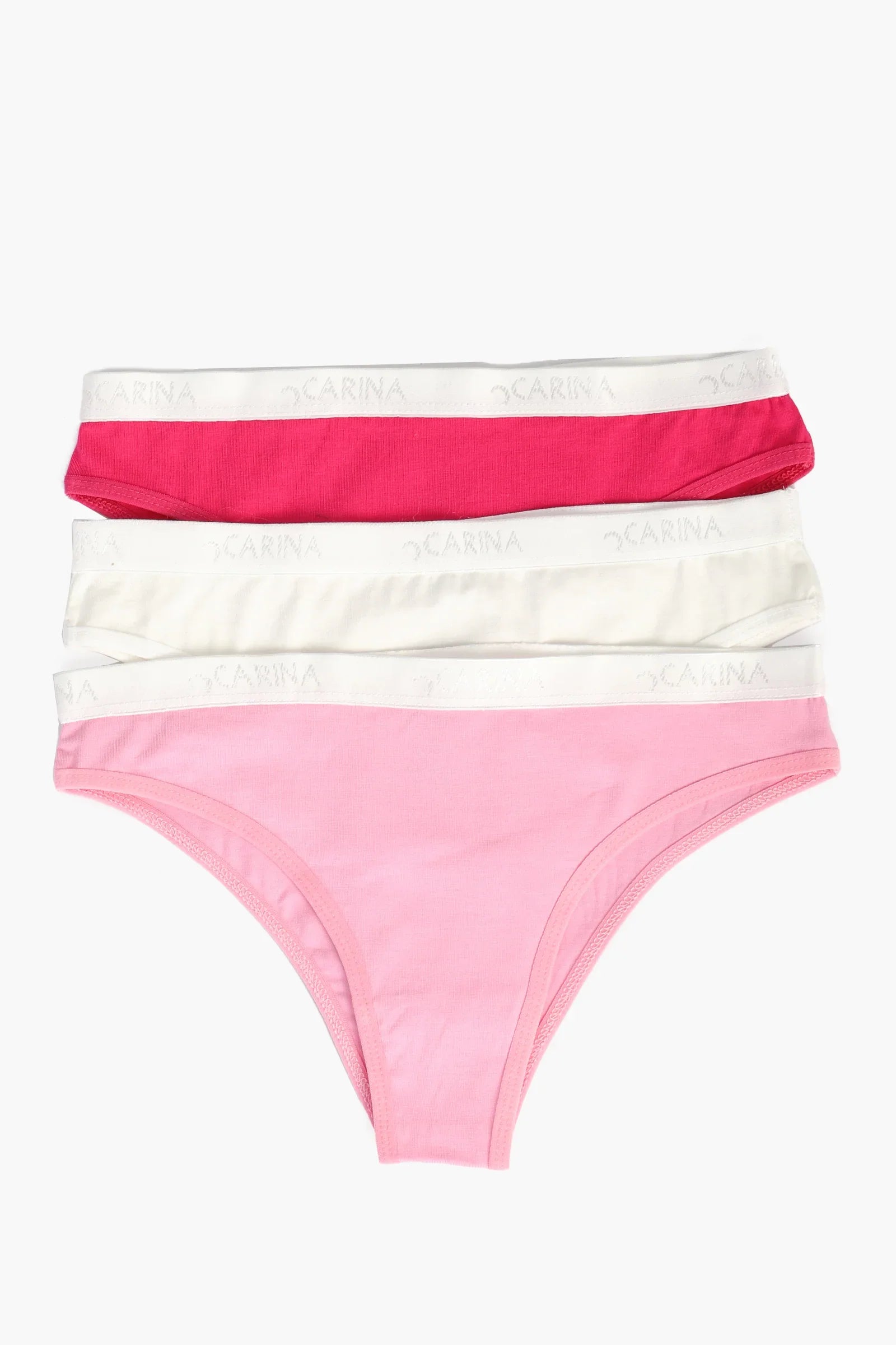 Pack of 3 Colored Bikini Panties