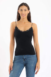 Plunge Round Neck Top - Carina - كارينا