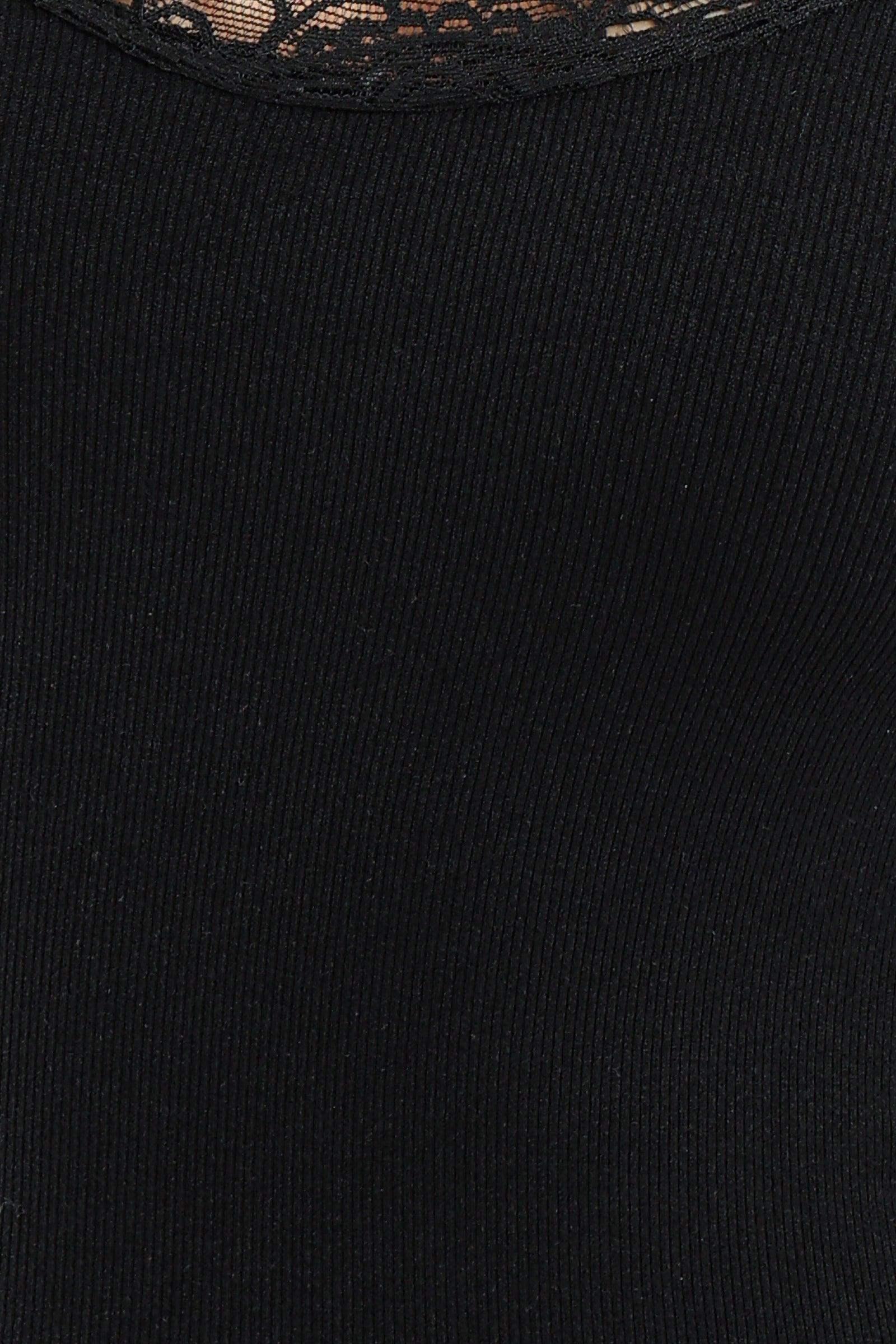 Plunge Round Neck Top - Carina - كارينا