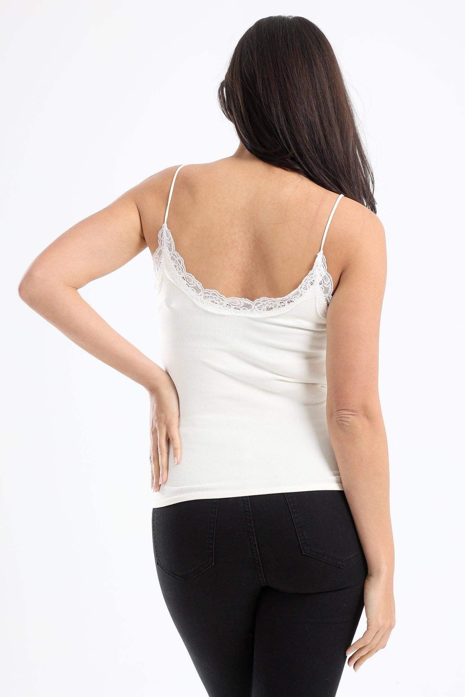 Plunge Round Neck Top - Carina - كارينا