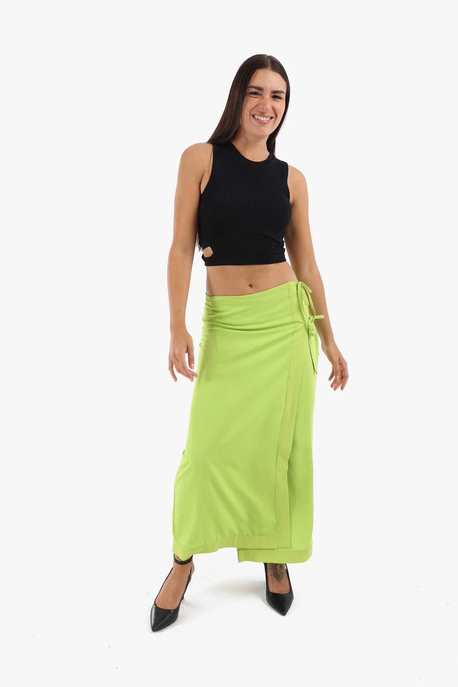 Ribbed Top with Cut Out Sides - Carina - كارينا