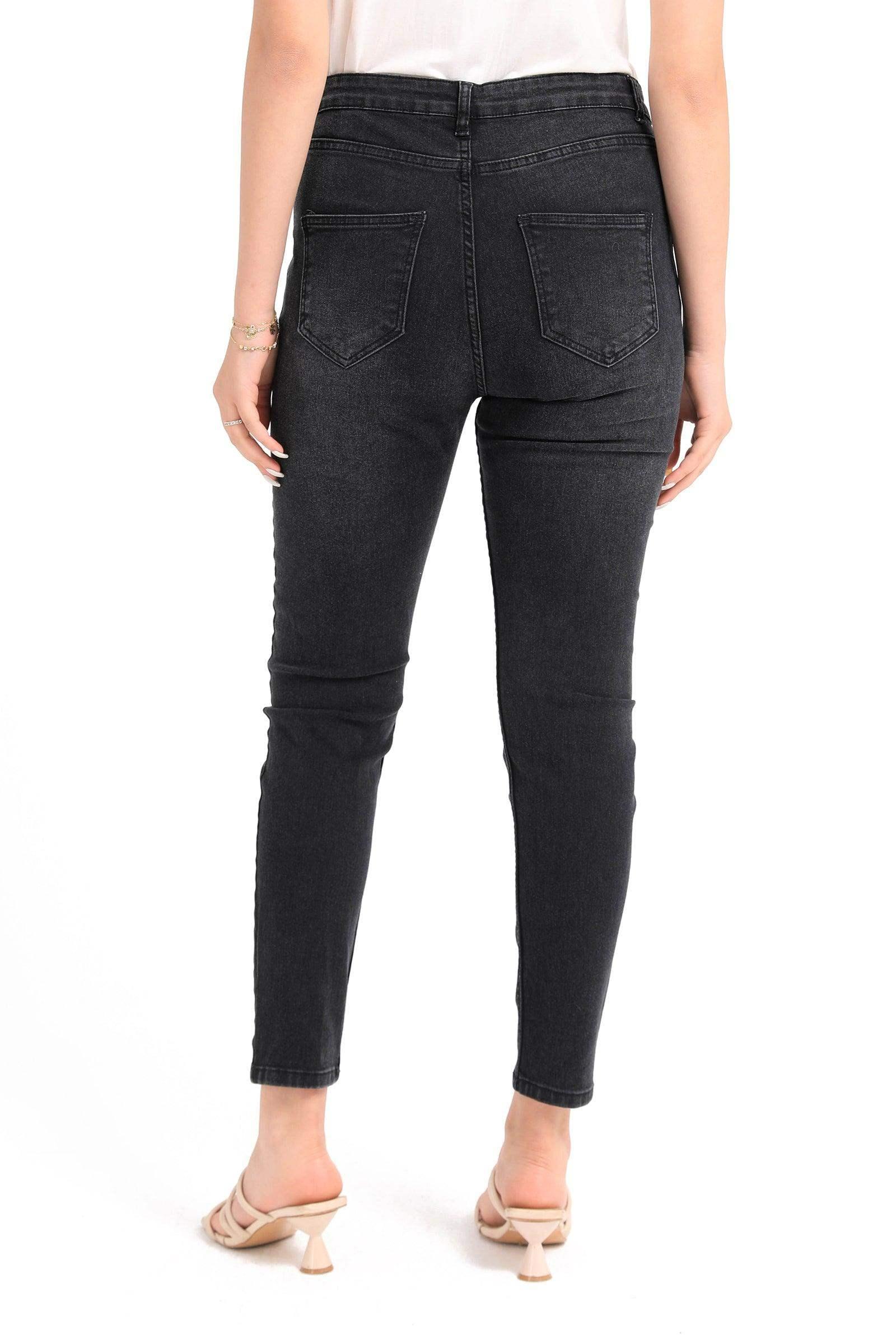 Full Length Slim Fit Jeans - Carina - كارينا