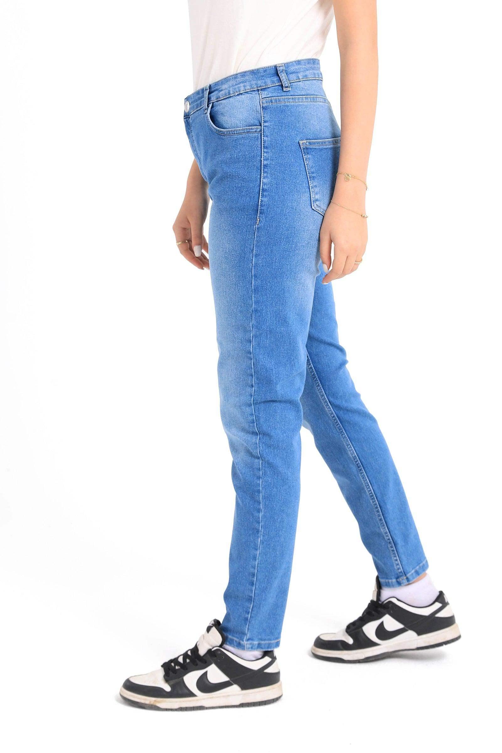 Full Length Slim Fit Jeans - Carina - كارينا