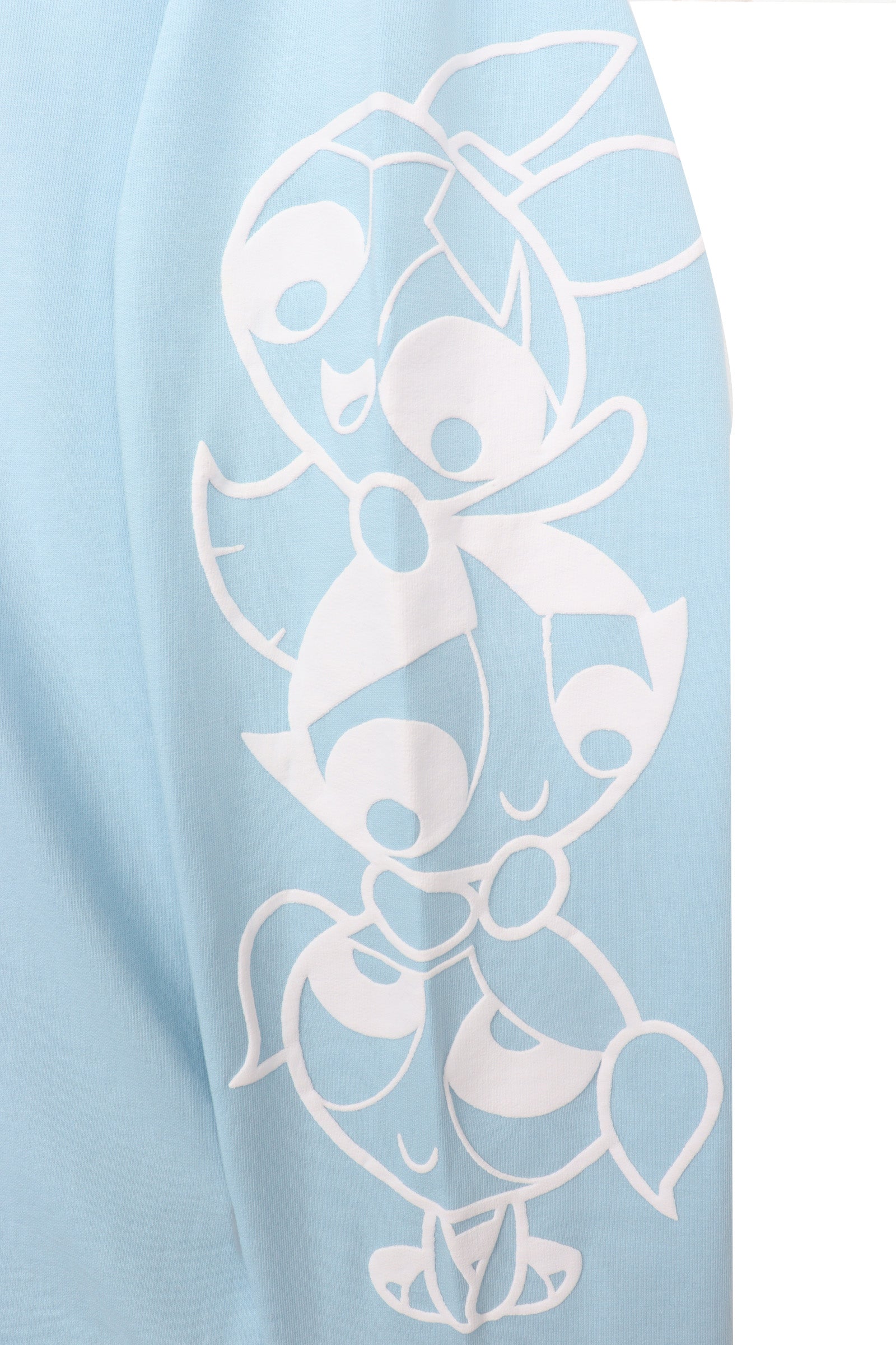 توب بيجامة تيري فرنسي أزرق